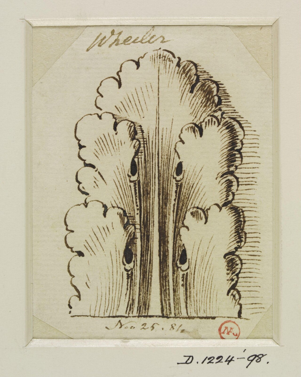 Drawing, George Wheeler, 18th century - 19th century