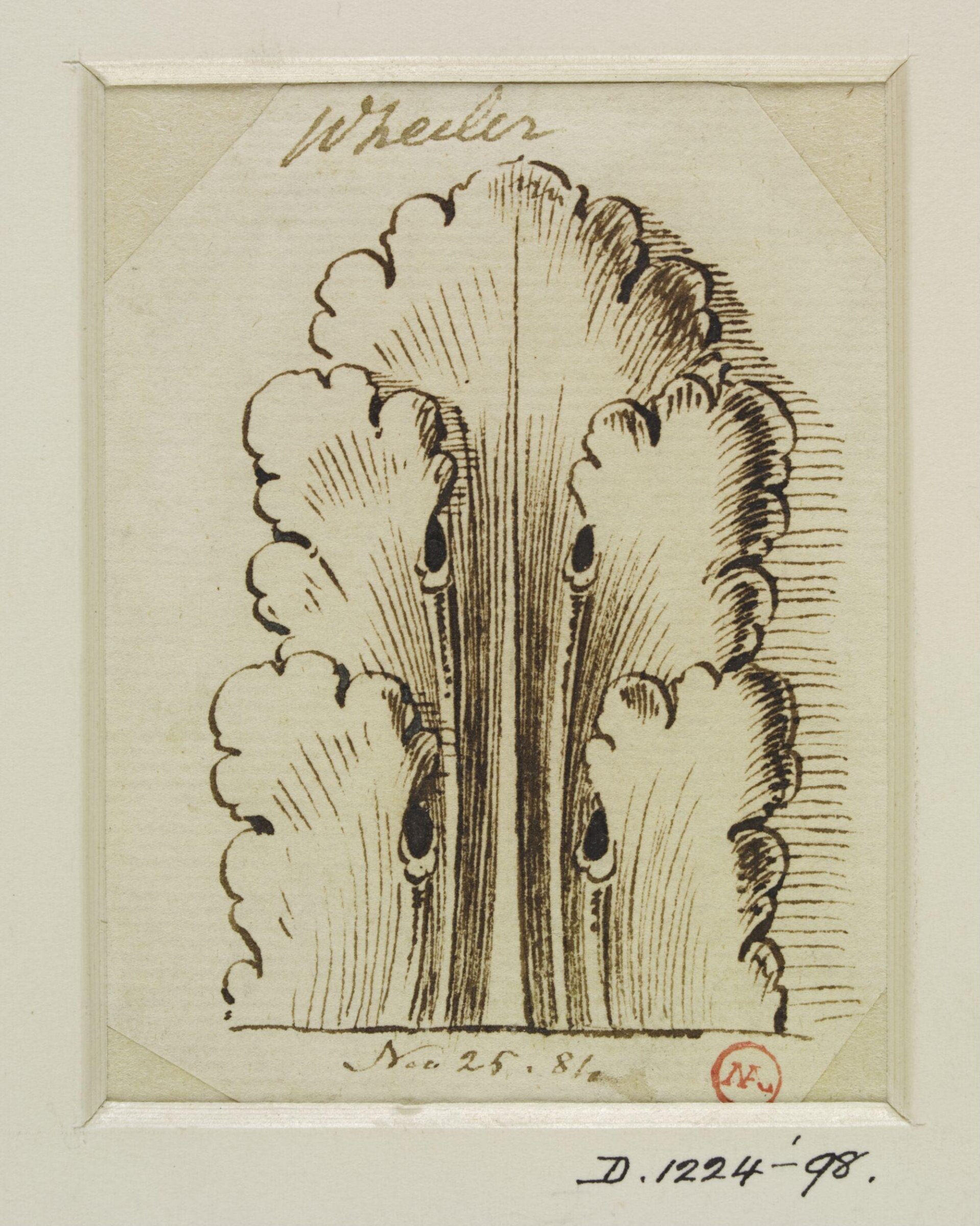 Drawing, George Wheeler, 18th century - 19th century