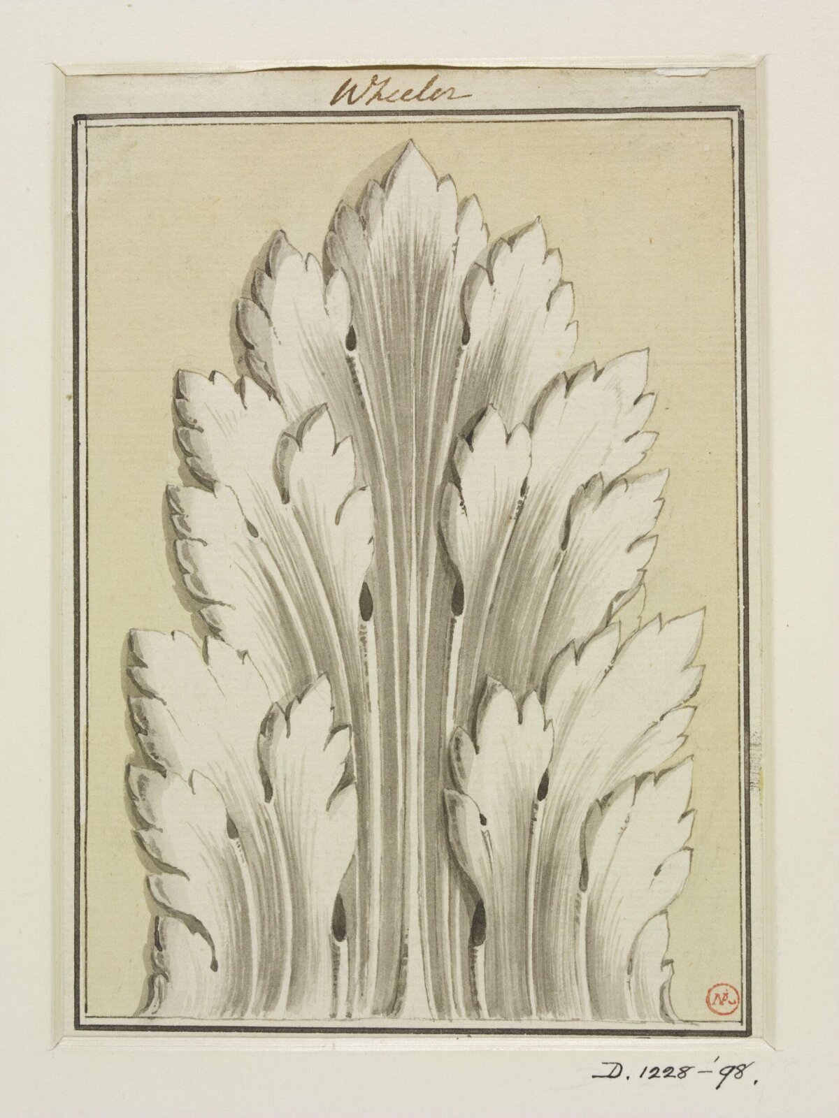 Drawing, George Wheeler, 18th century - 19th century