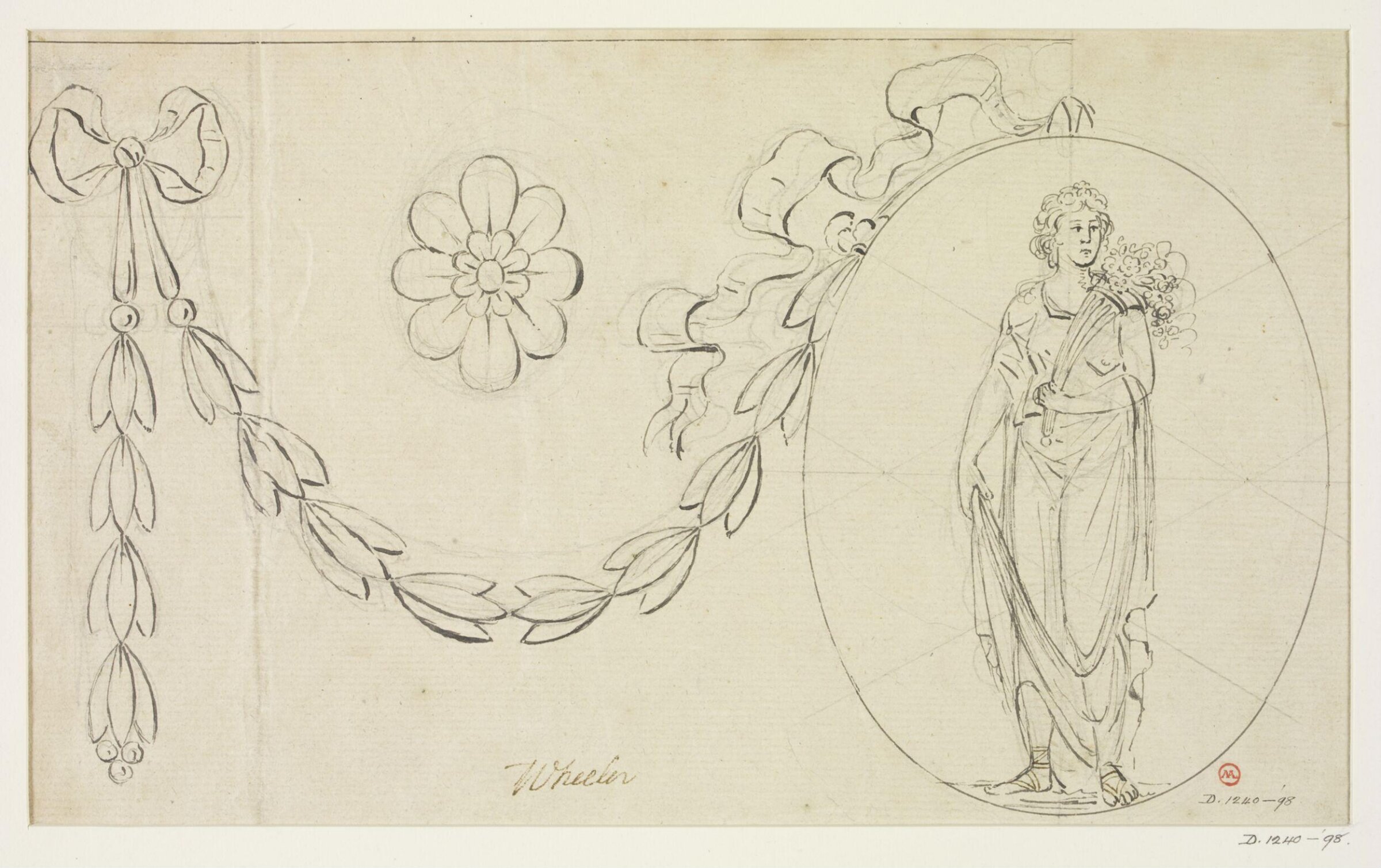 Drawing, George Wheeler, 18th century - 19th century