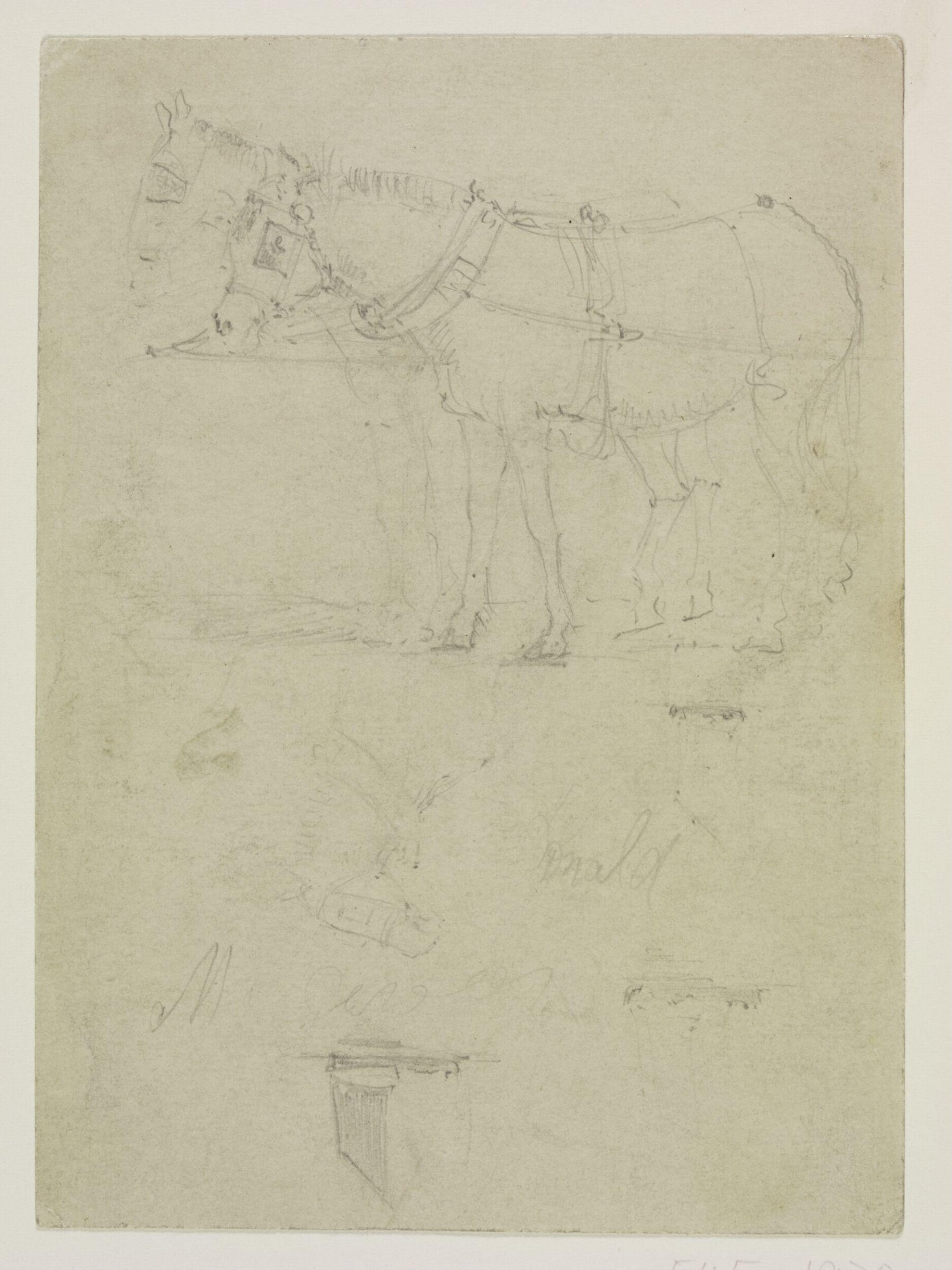 Drawing, Peter Paul Pugin, c. mid 19th century