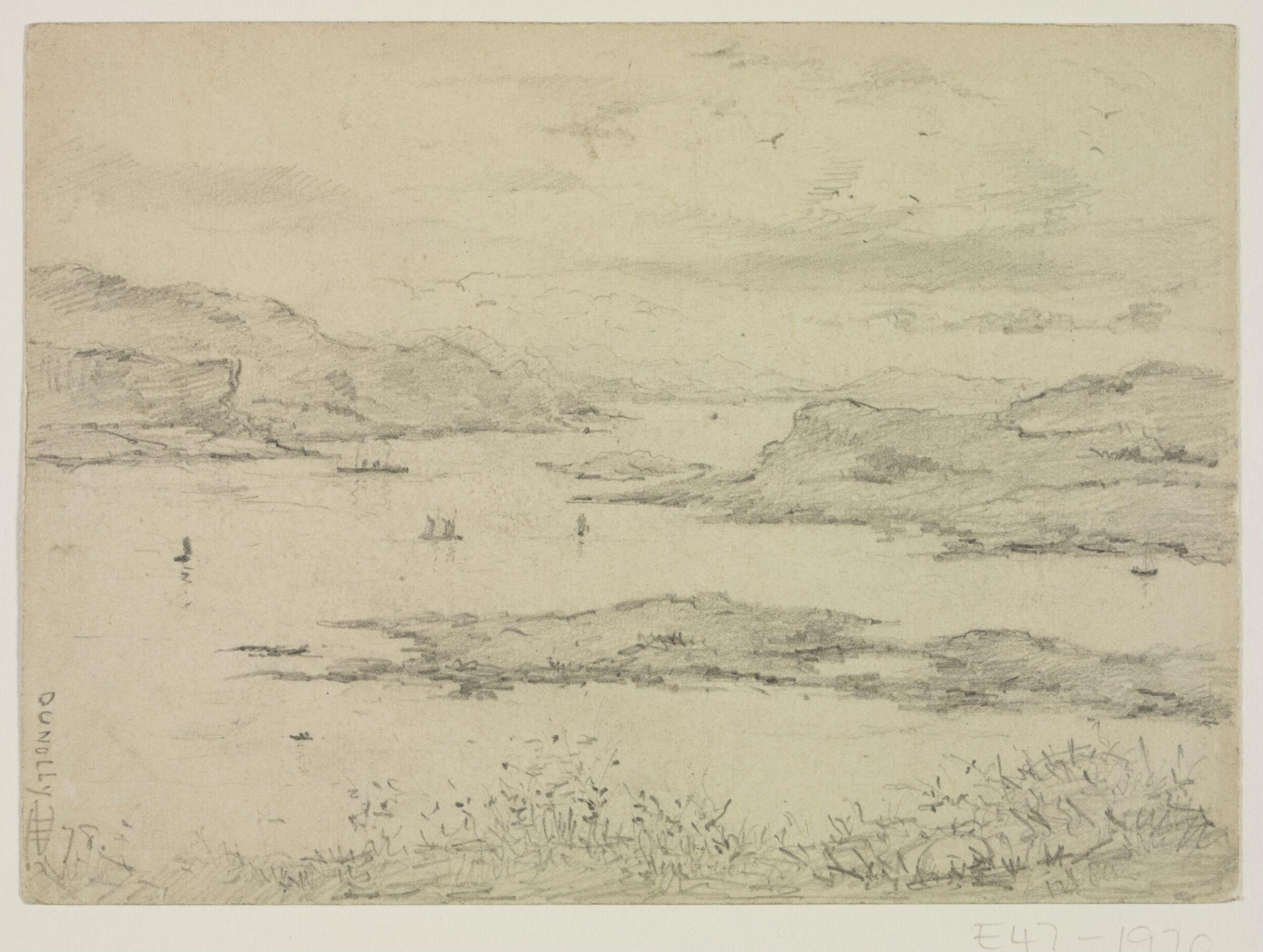 Drawing, Peter Paul Pugin, c. mid 19th century