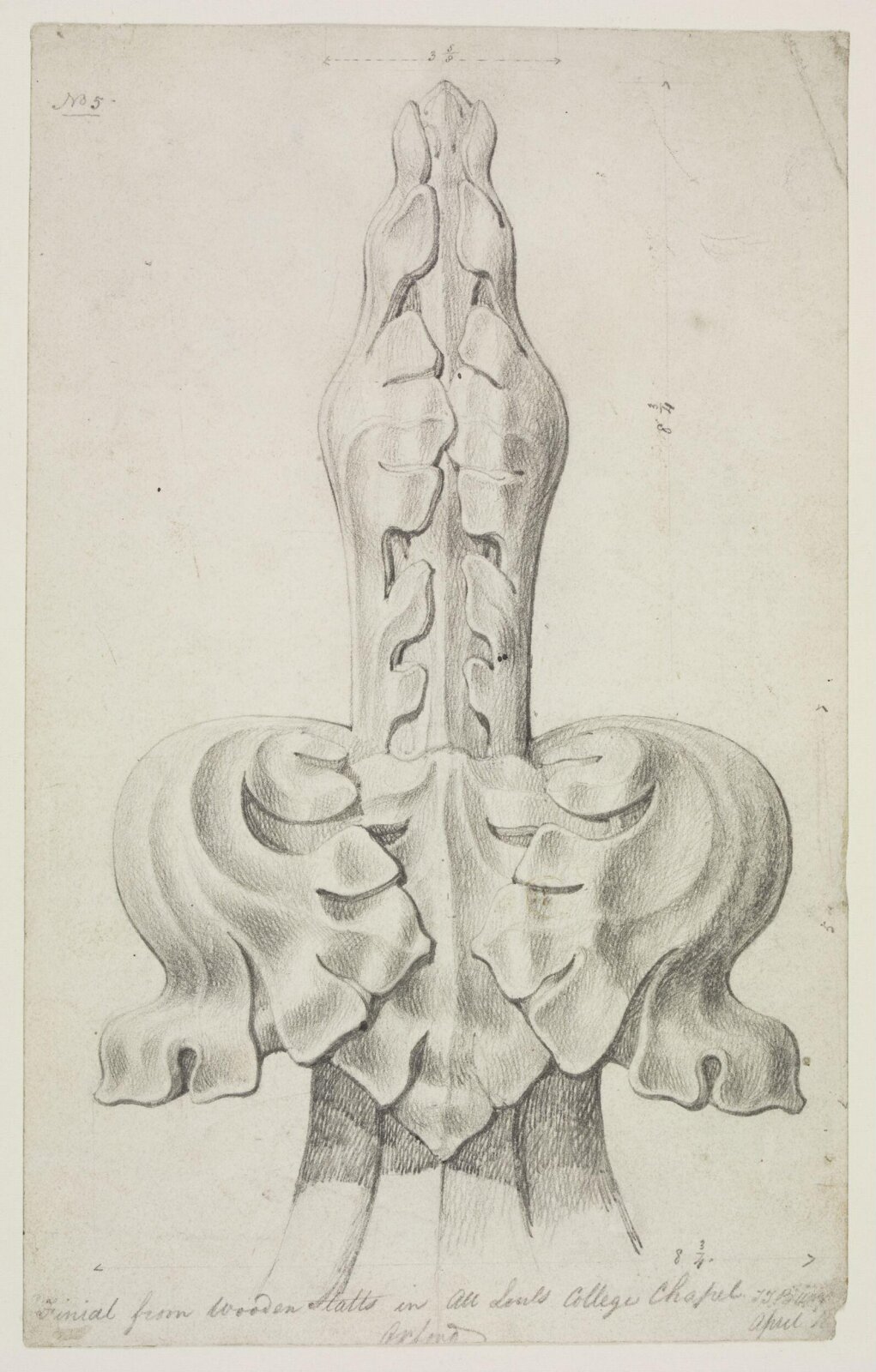 Drawing, pugin, ок. 1827