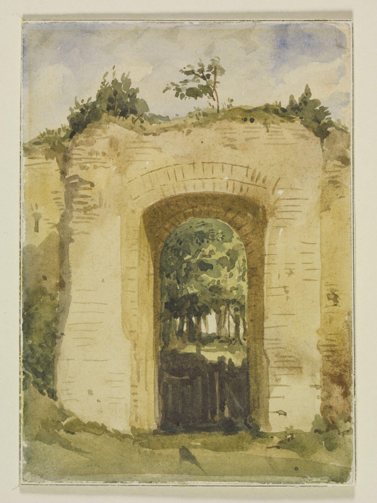 Drawing, A.W.N. Pugin, 1830-1852