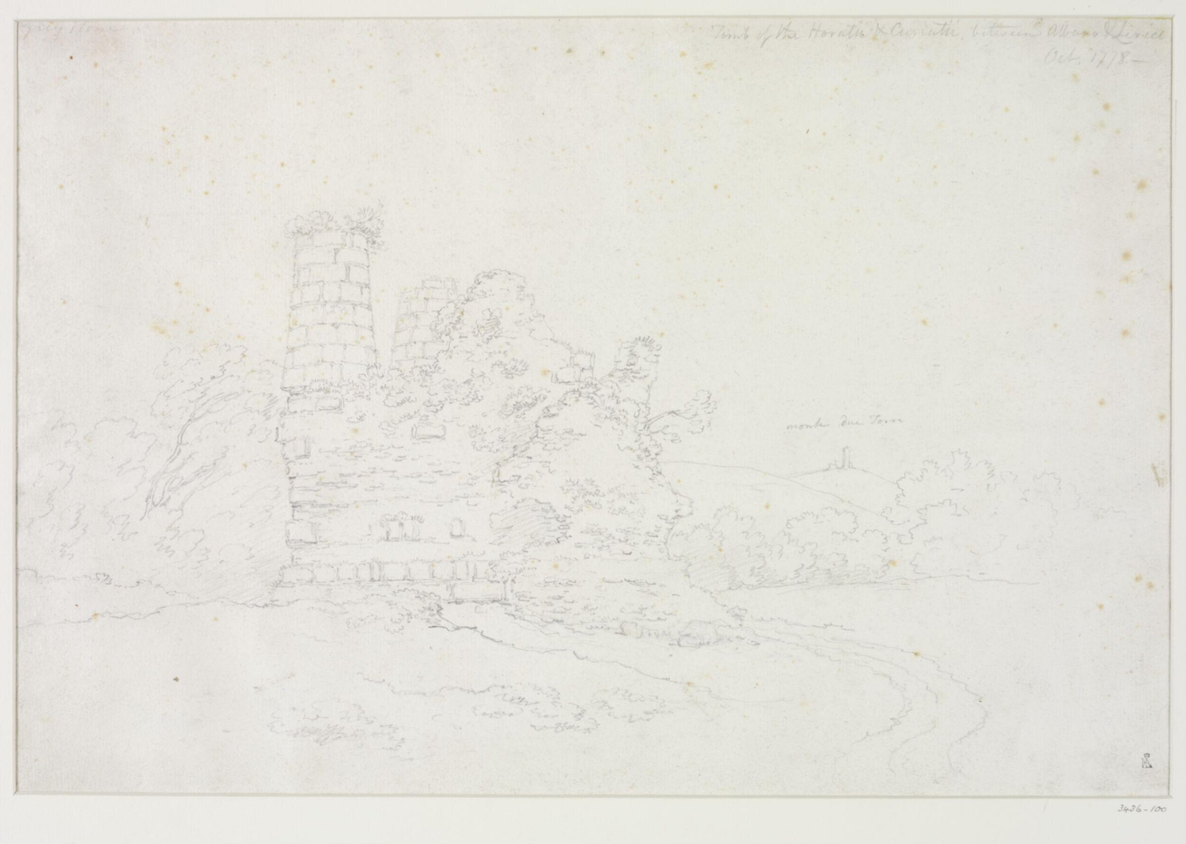 Ancient ruins in and near Rome, J. Cousins, 1778-9