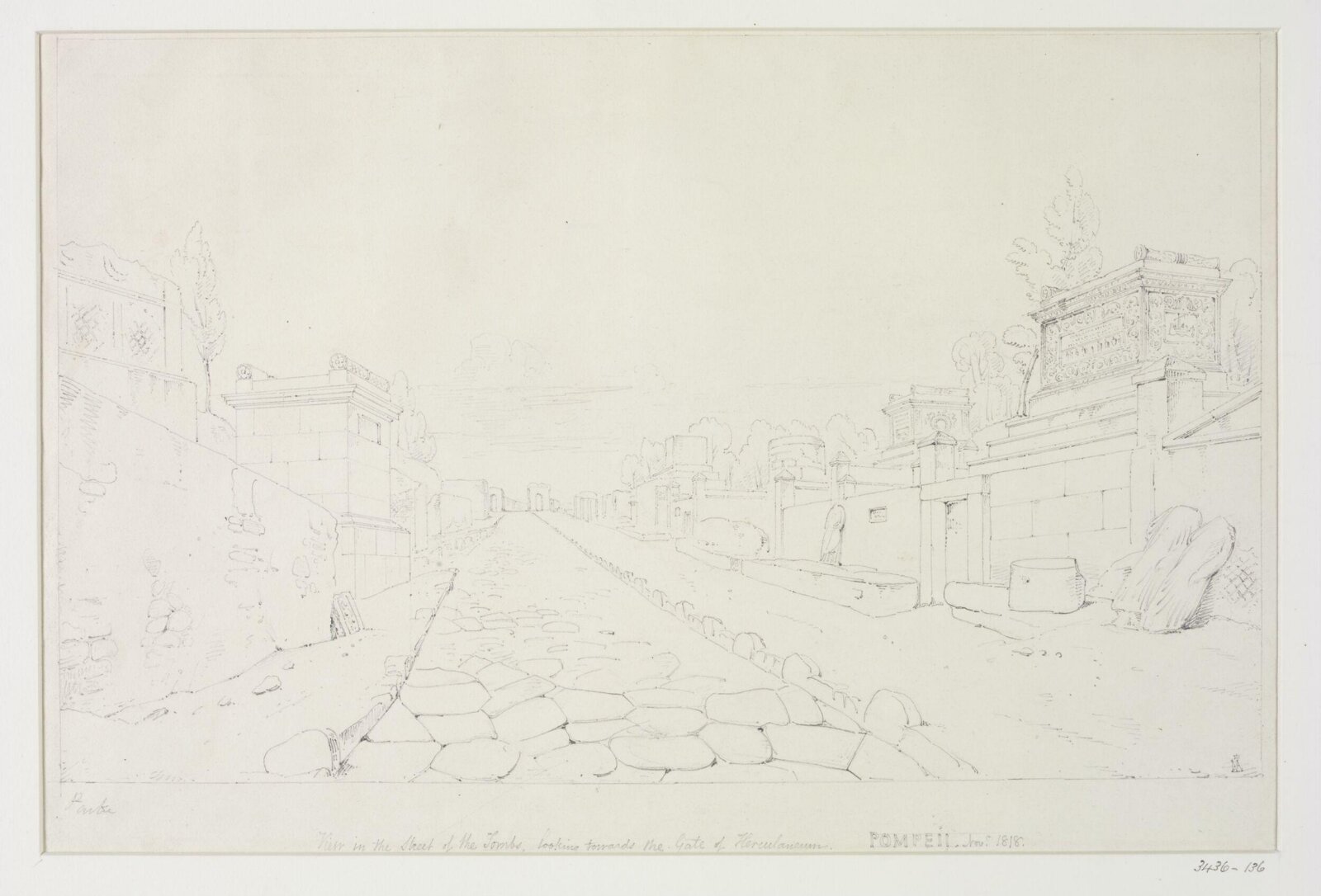 Drawing, Henry Parke, November 1818