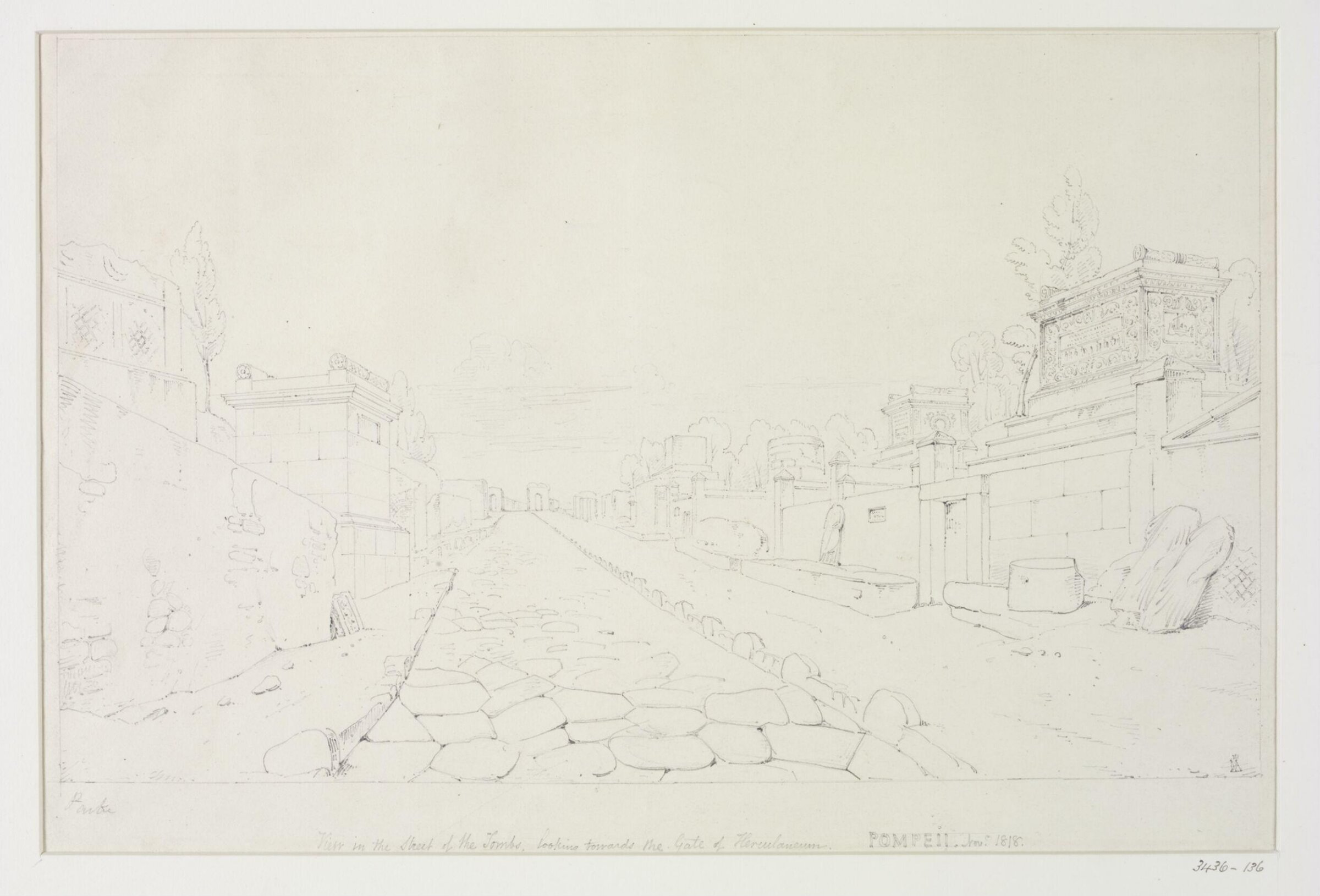 Drawing, Henry Parke, November 1818