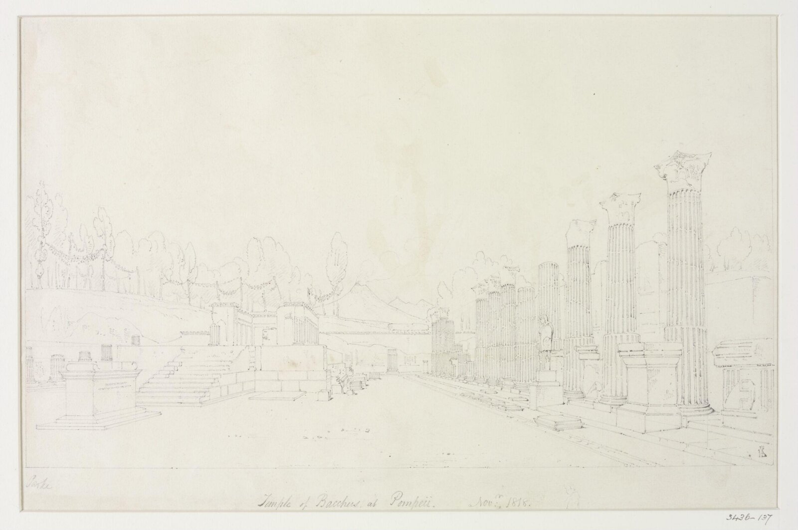 Drawing, Henry Parke, November 1818