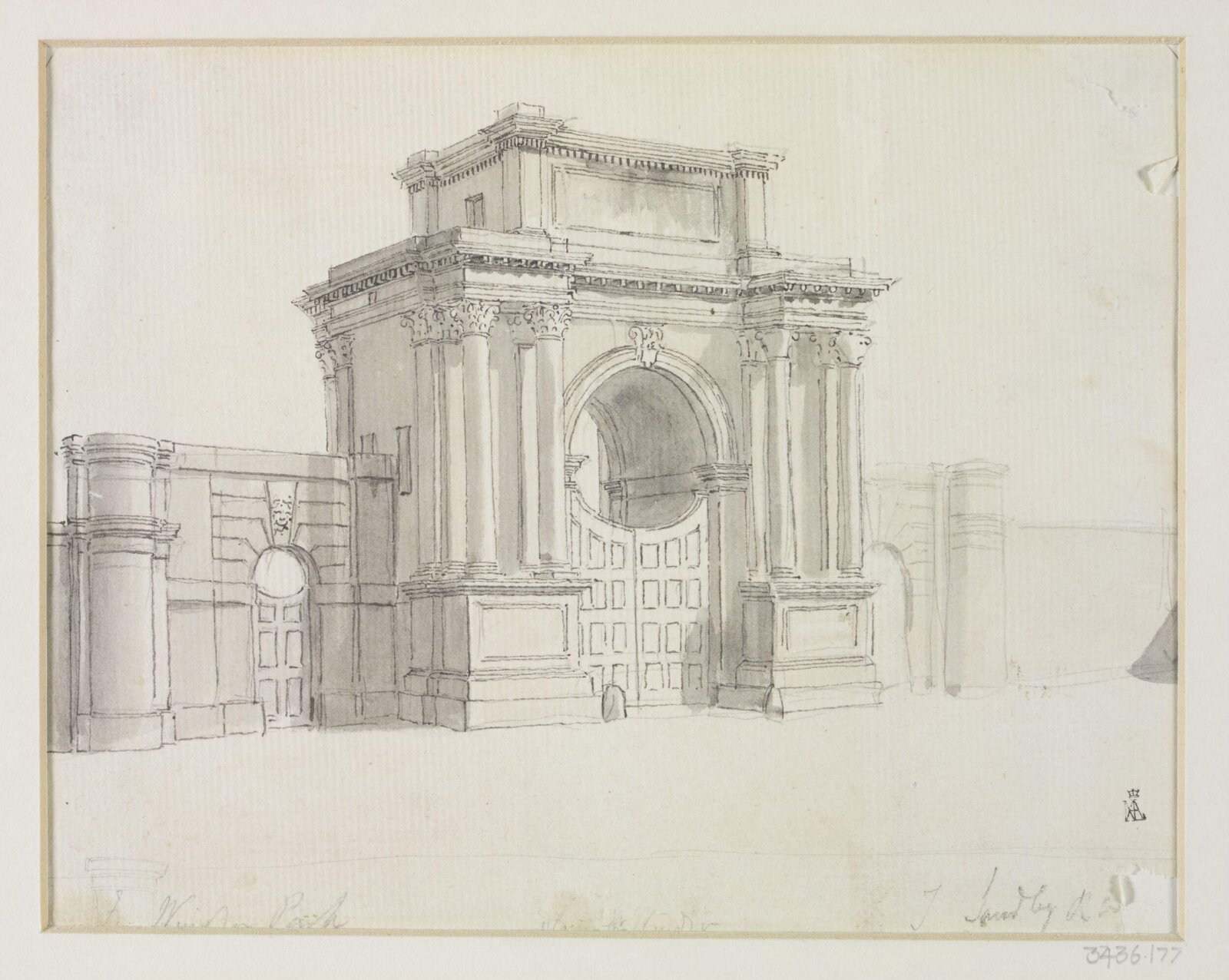Drawing, Thomas Sandby, c. 1746-98