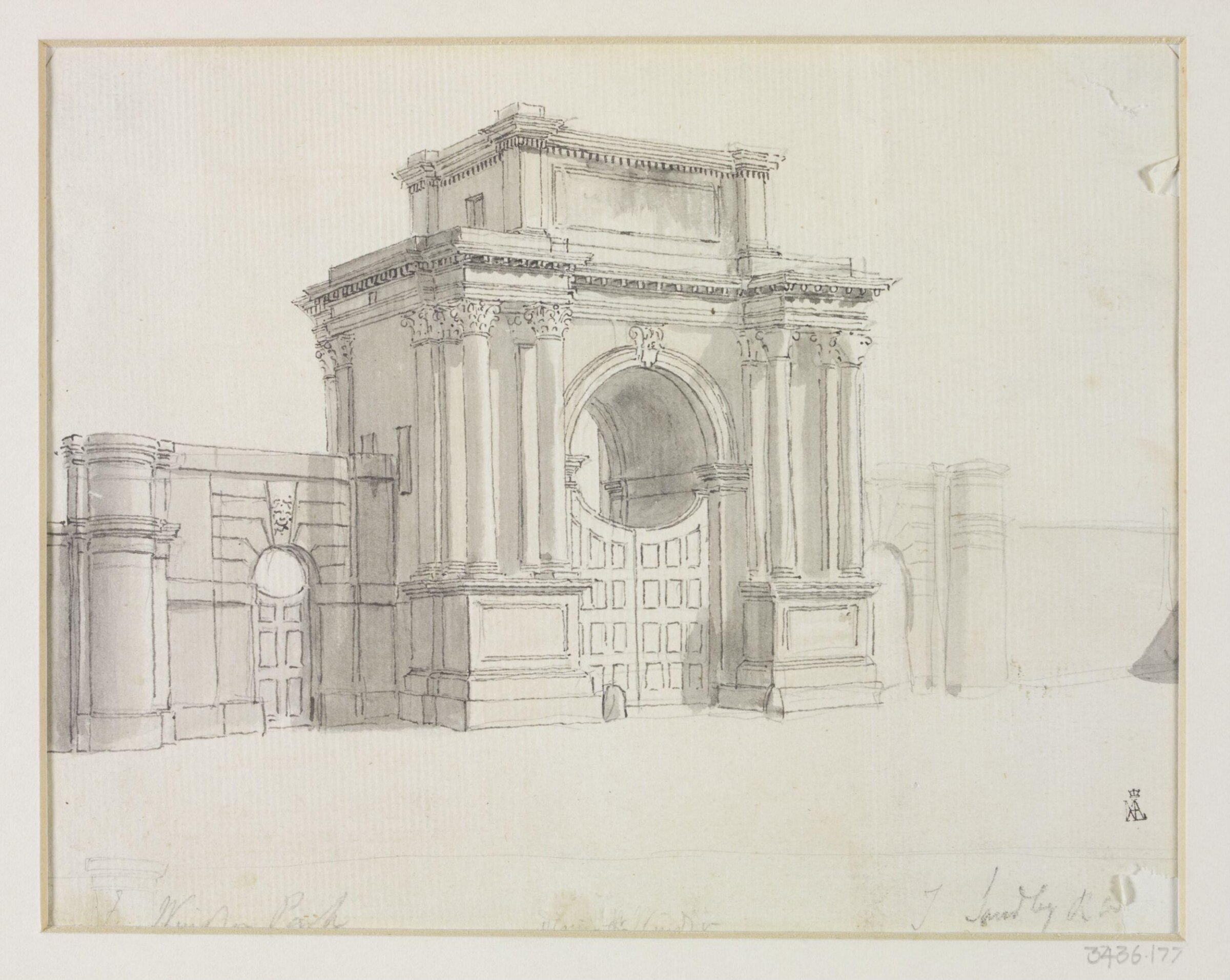 Drawing, Thomas Sandby, c. 1746-98