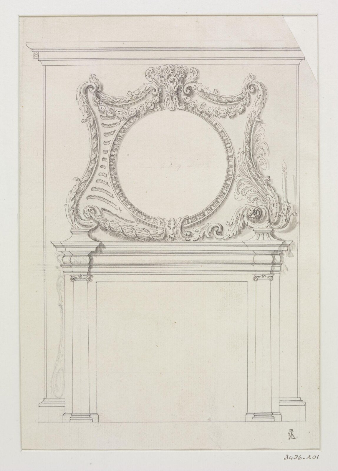 Drawing, John Vardy, c. 1738-65