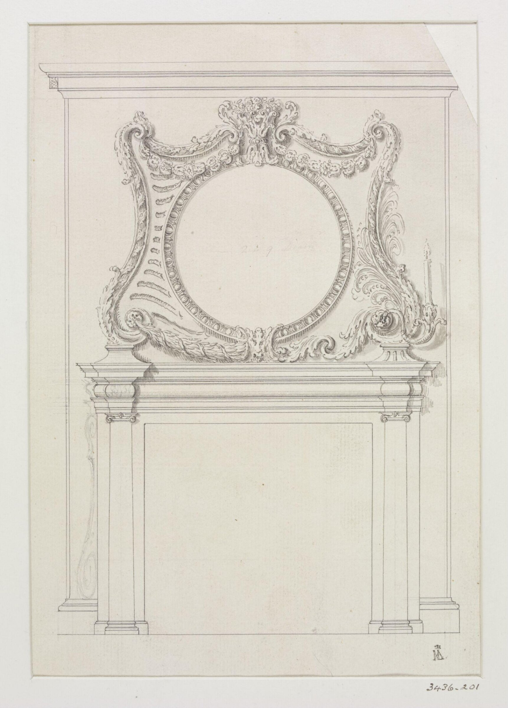 Drawing, John Vardy, c. 1738-65