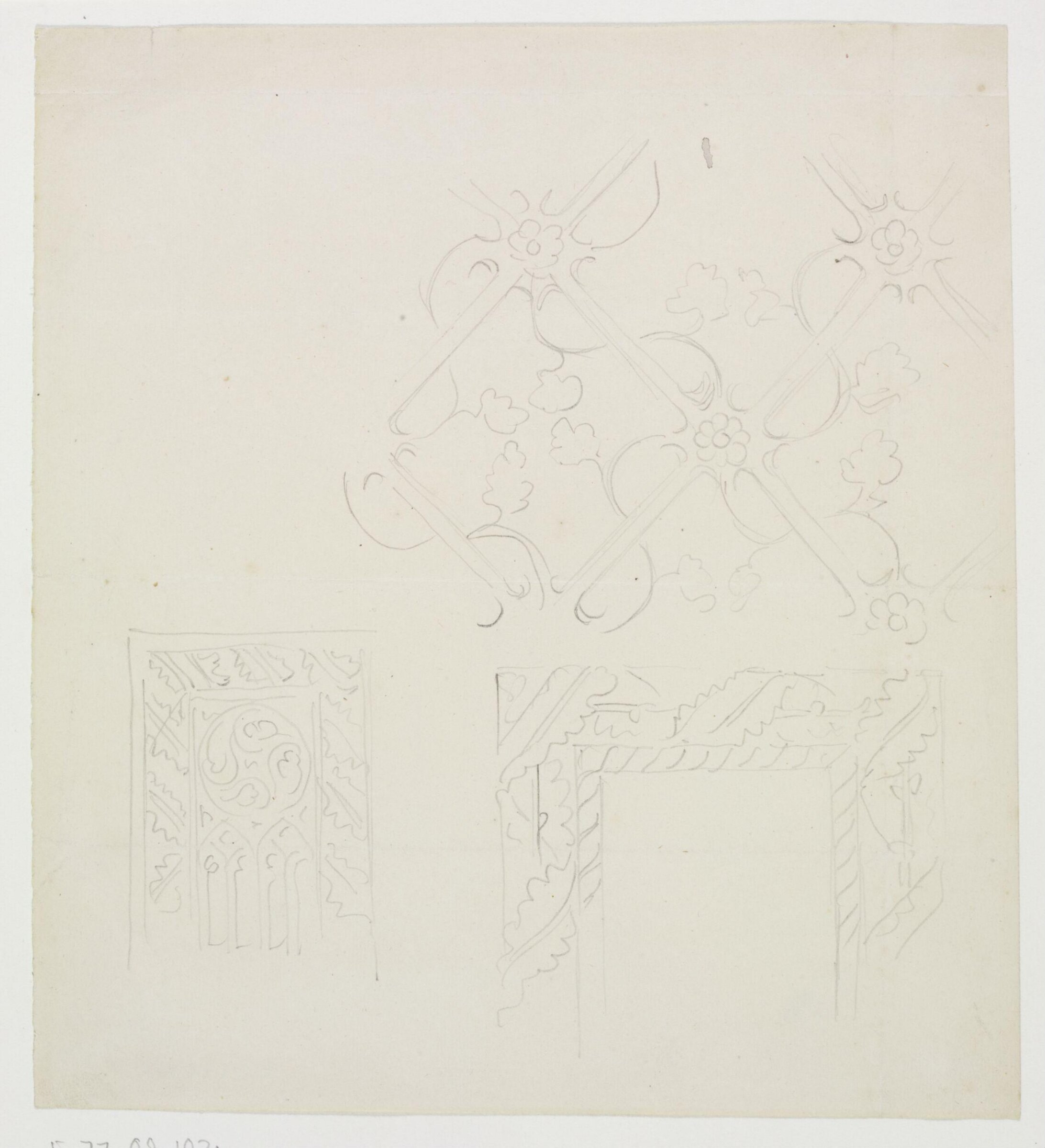 Drawing, A.W.N. Pugin