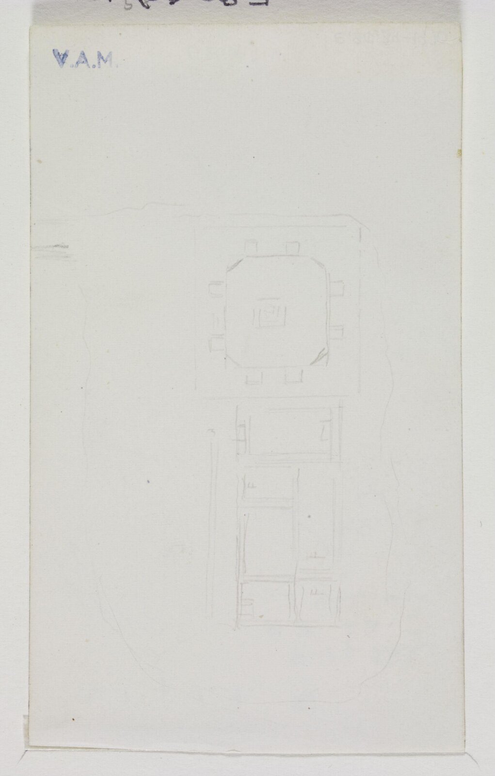 Drawing, A.W.N. Pugin, 1840-52