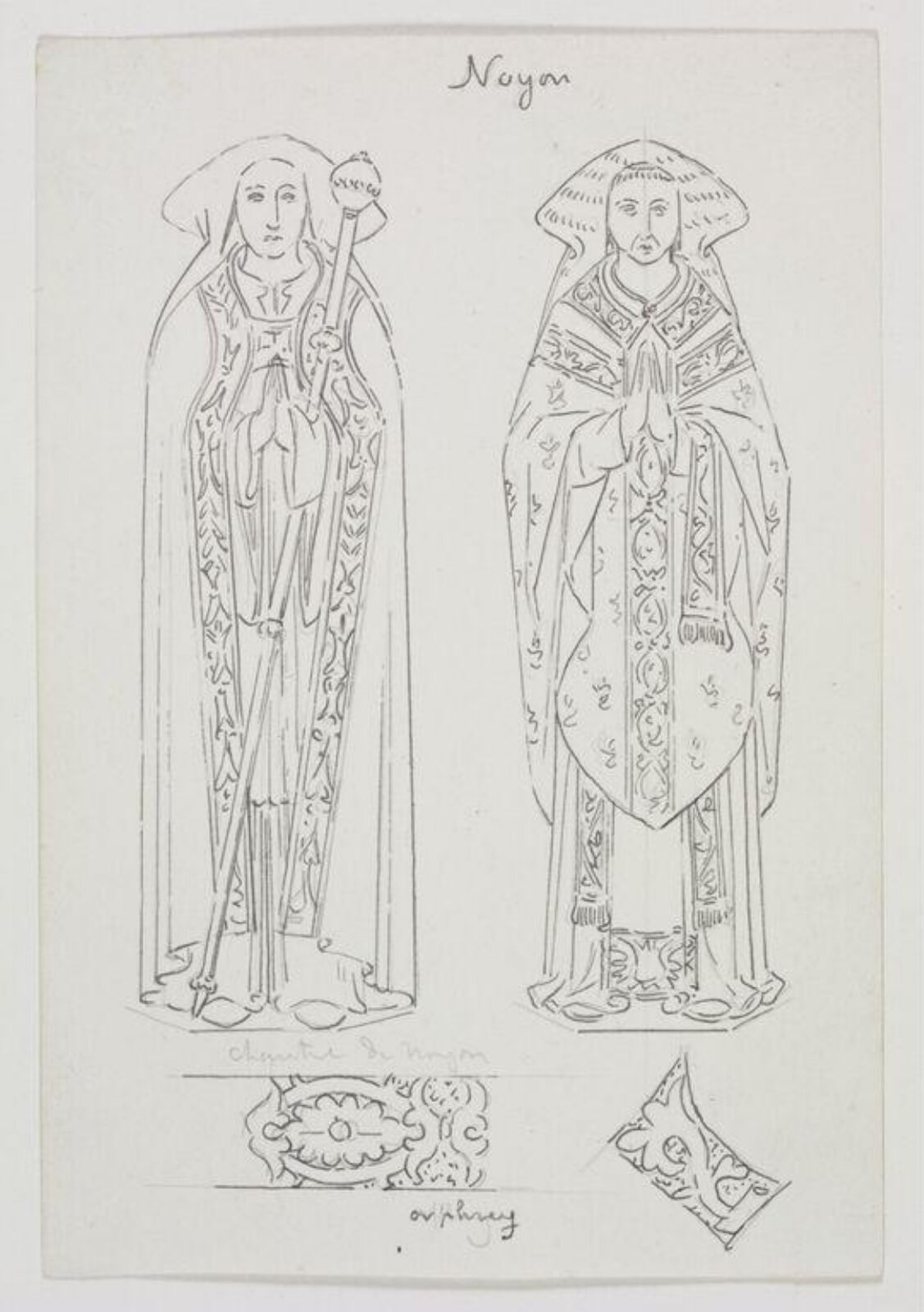 Drawing, A.W.N. Pugin