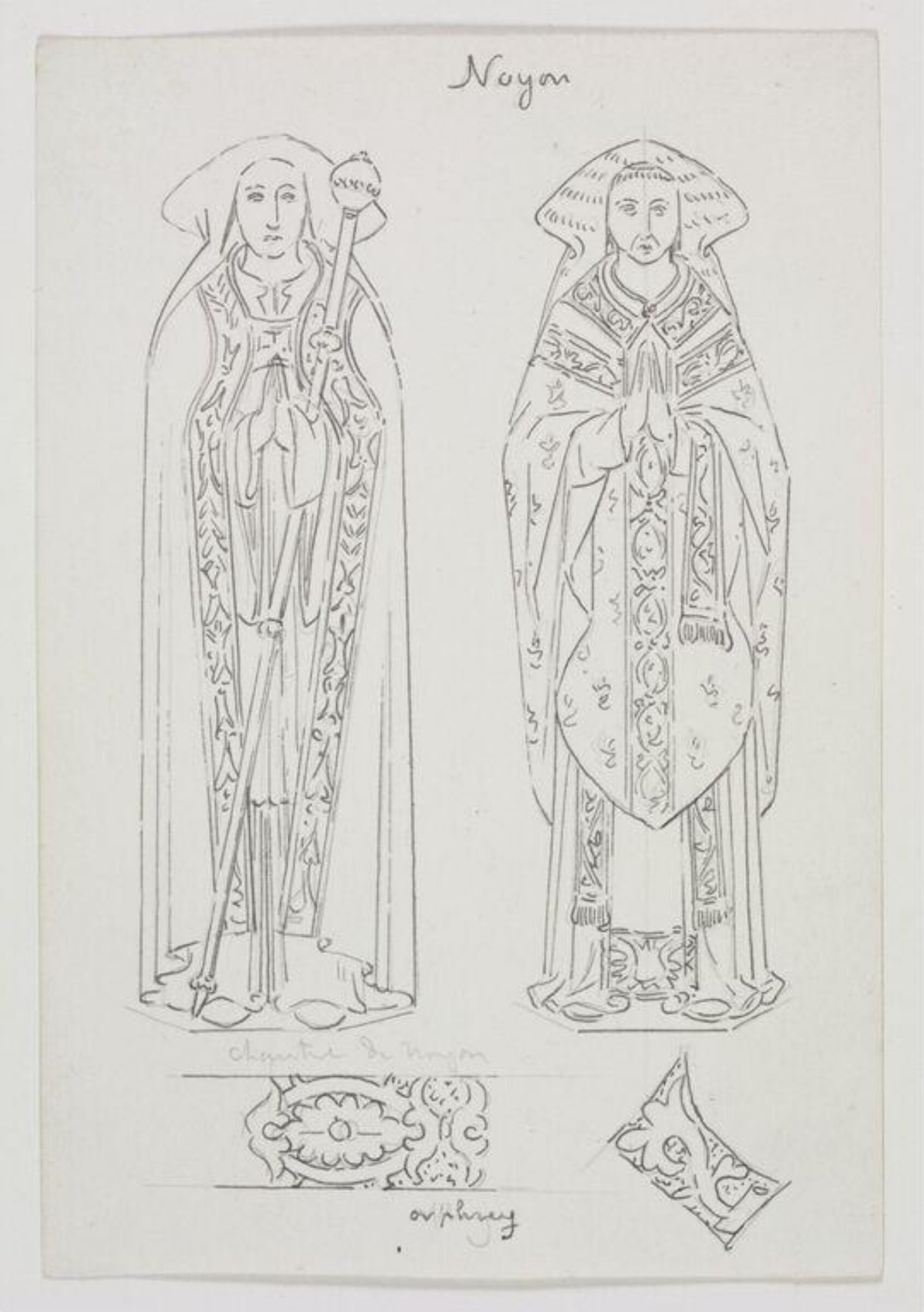 Drawing, A.W.N. Pugin
