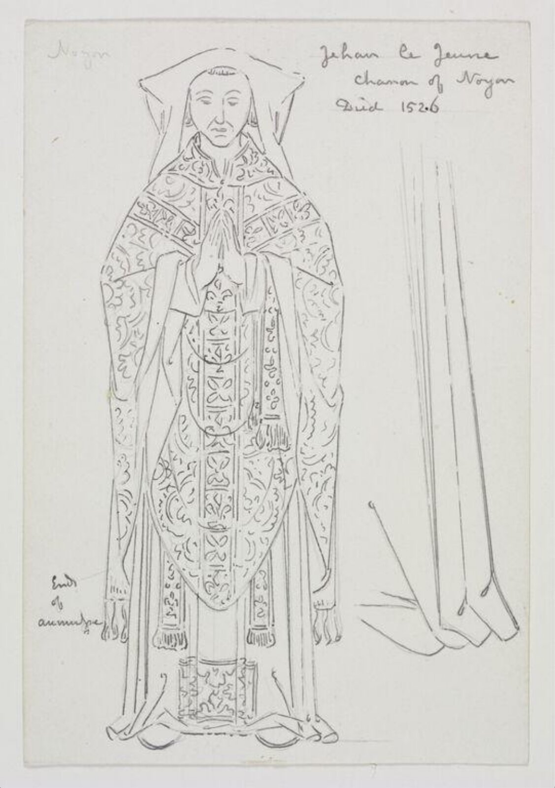 Drawing, A.W.N. Pugin