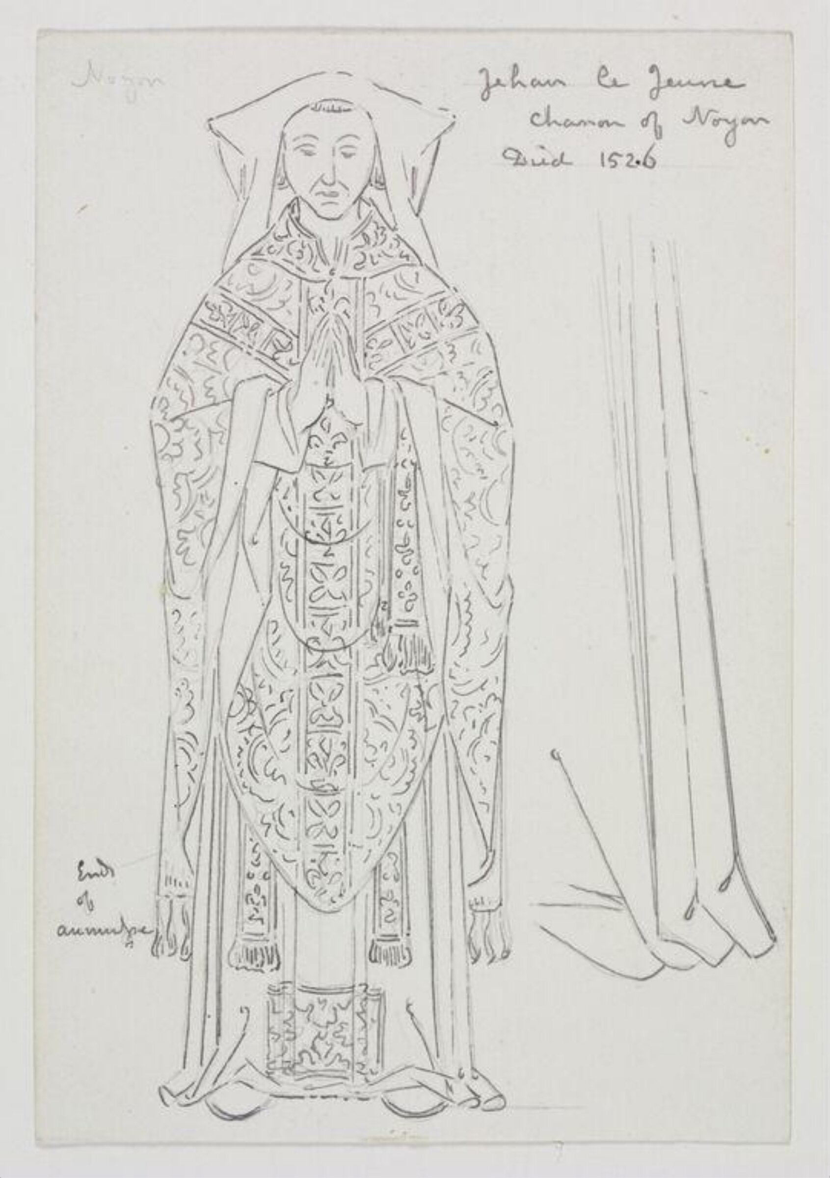Drawing, A.W.N. Pugin
