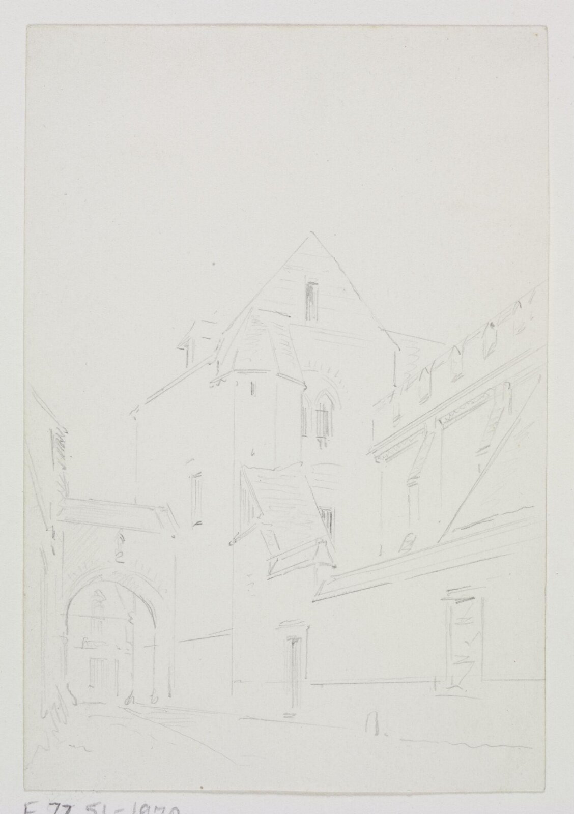 Drawing, A.W.N. Pugin