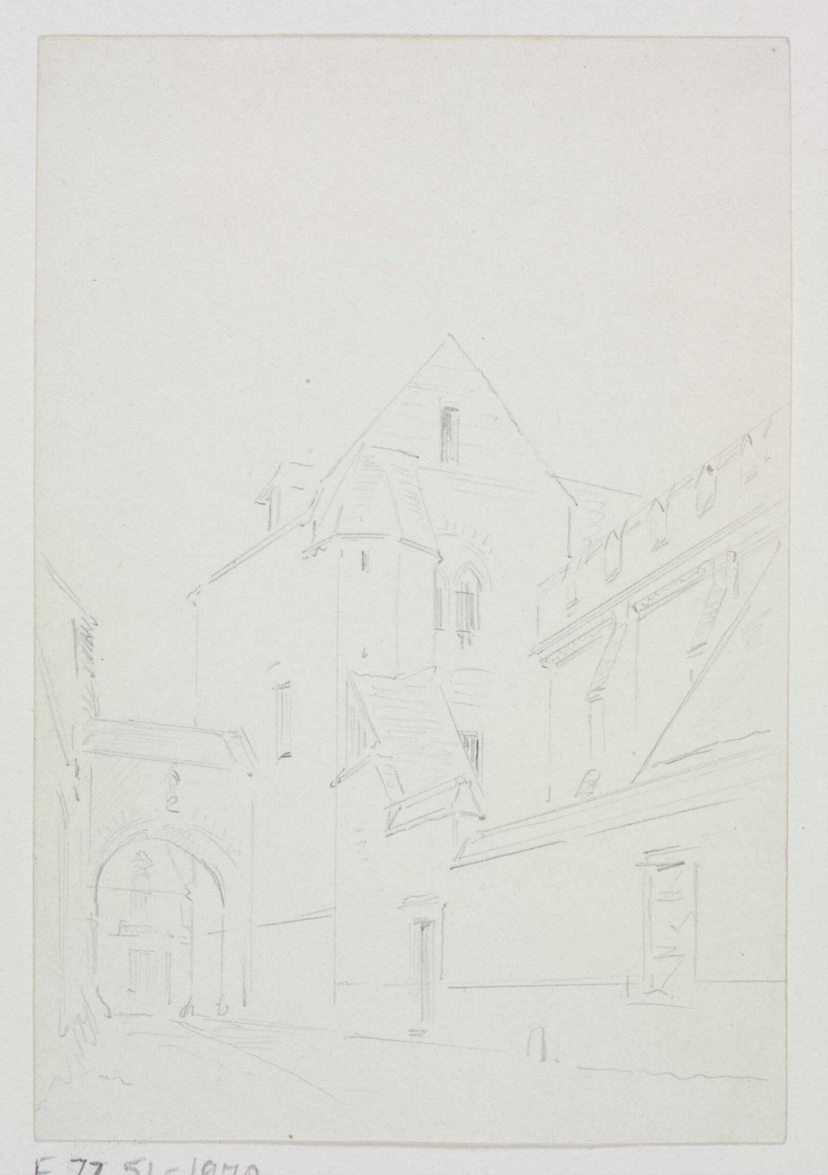Drawing, A.W.N. Pugin