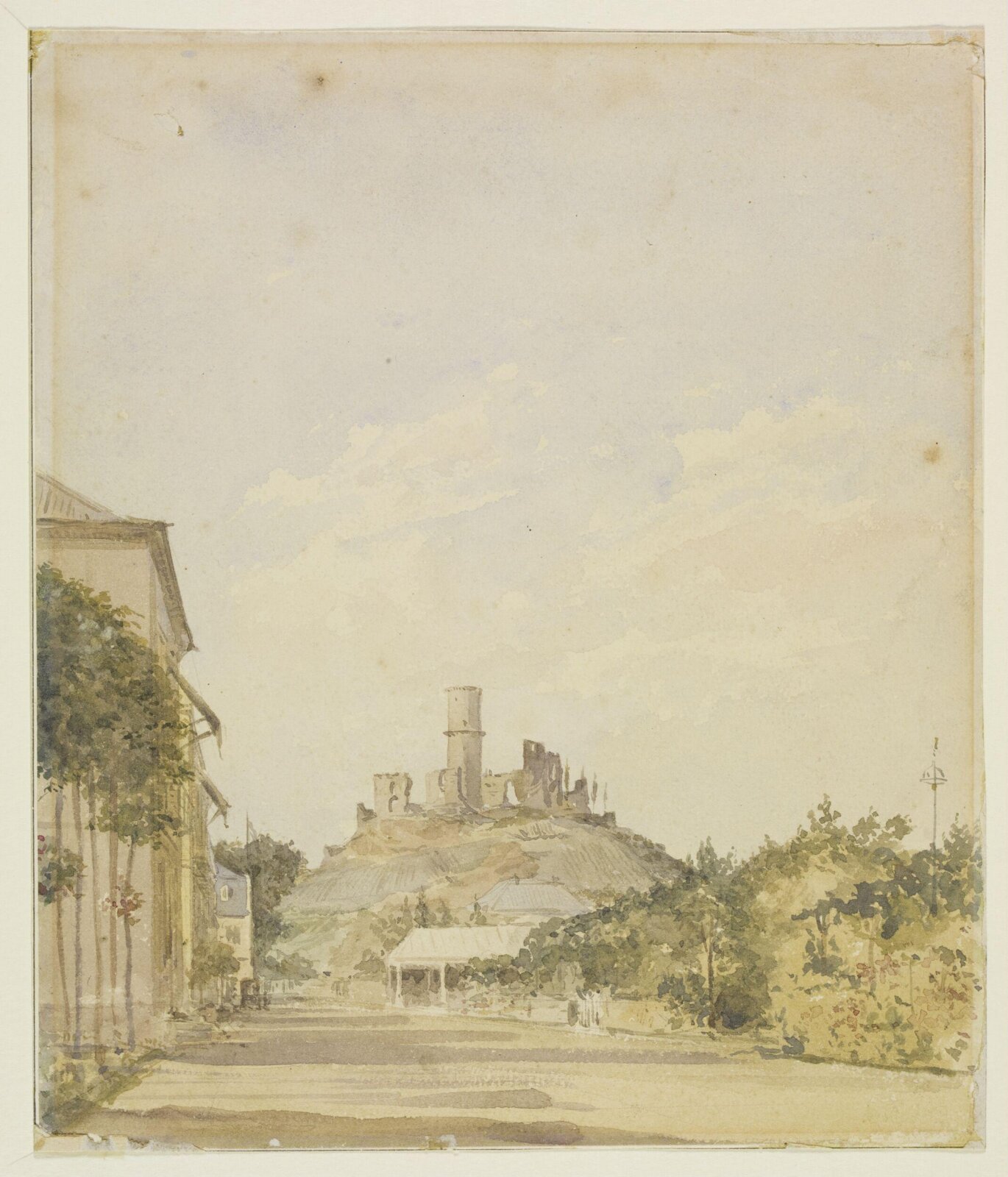 Drawing, A.W.N. Pugin, ca.1838