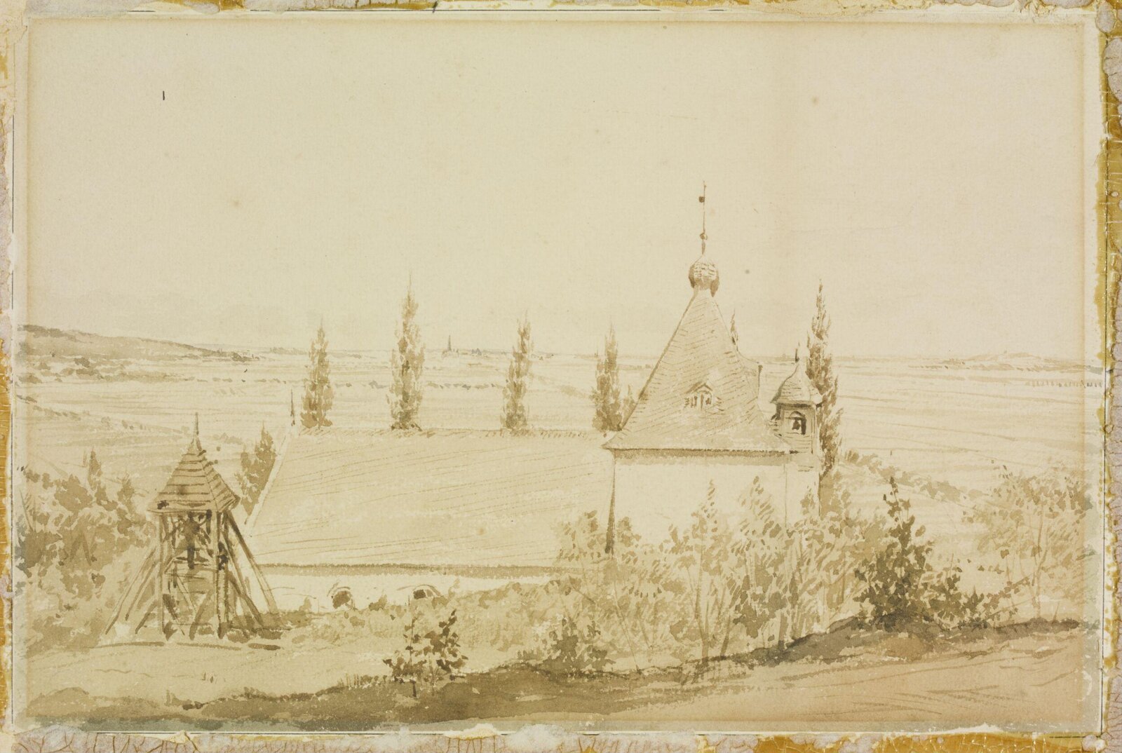 Drawing, A.W.N. Pugin, ca.1838