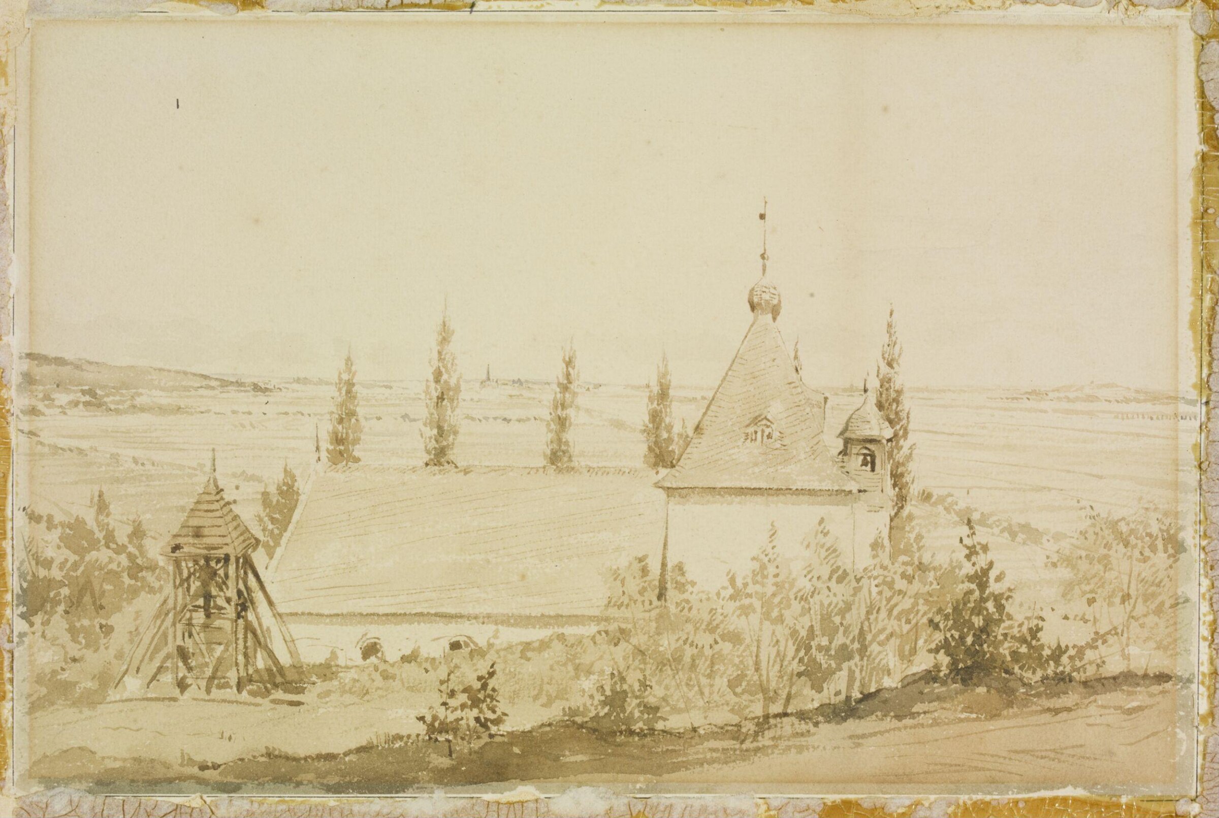 Drawing, A.W.N. Pugin, ca.1838