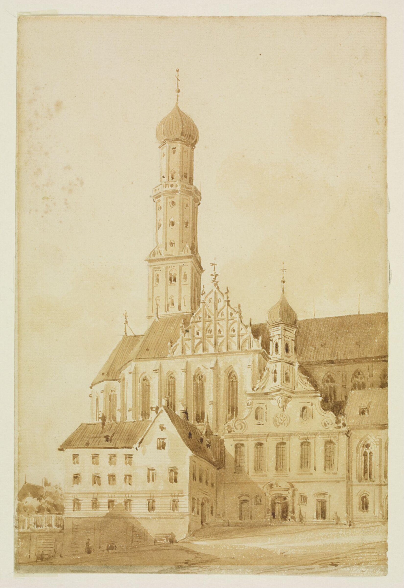 Drawing, A.W.N. Pugin, 1838