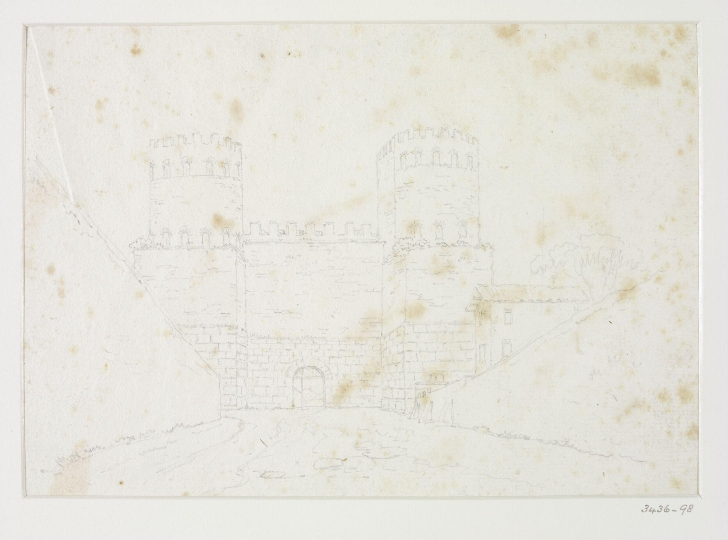 Ancient ruins in and near Rome, J. Cousins, 1779