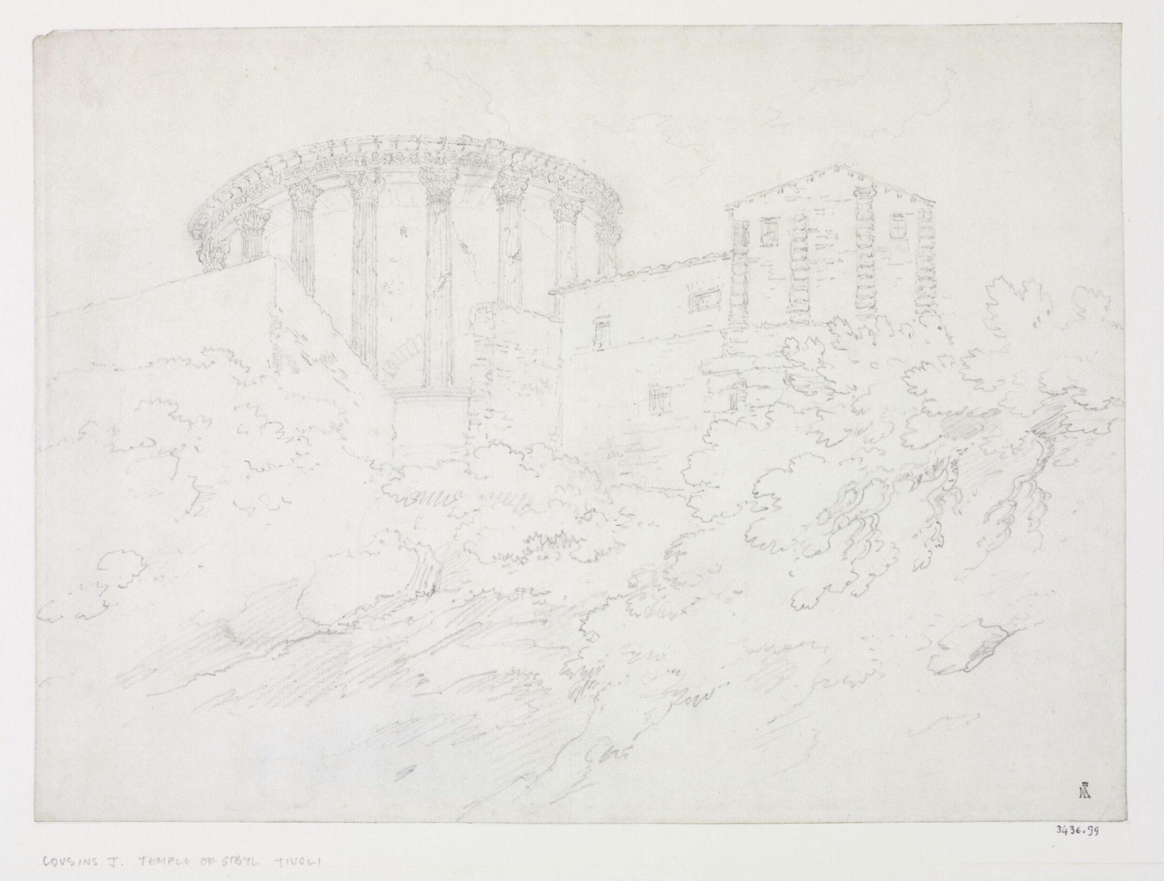 Ancient ruins in and near Rome, J. Cousins, 1778-9