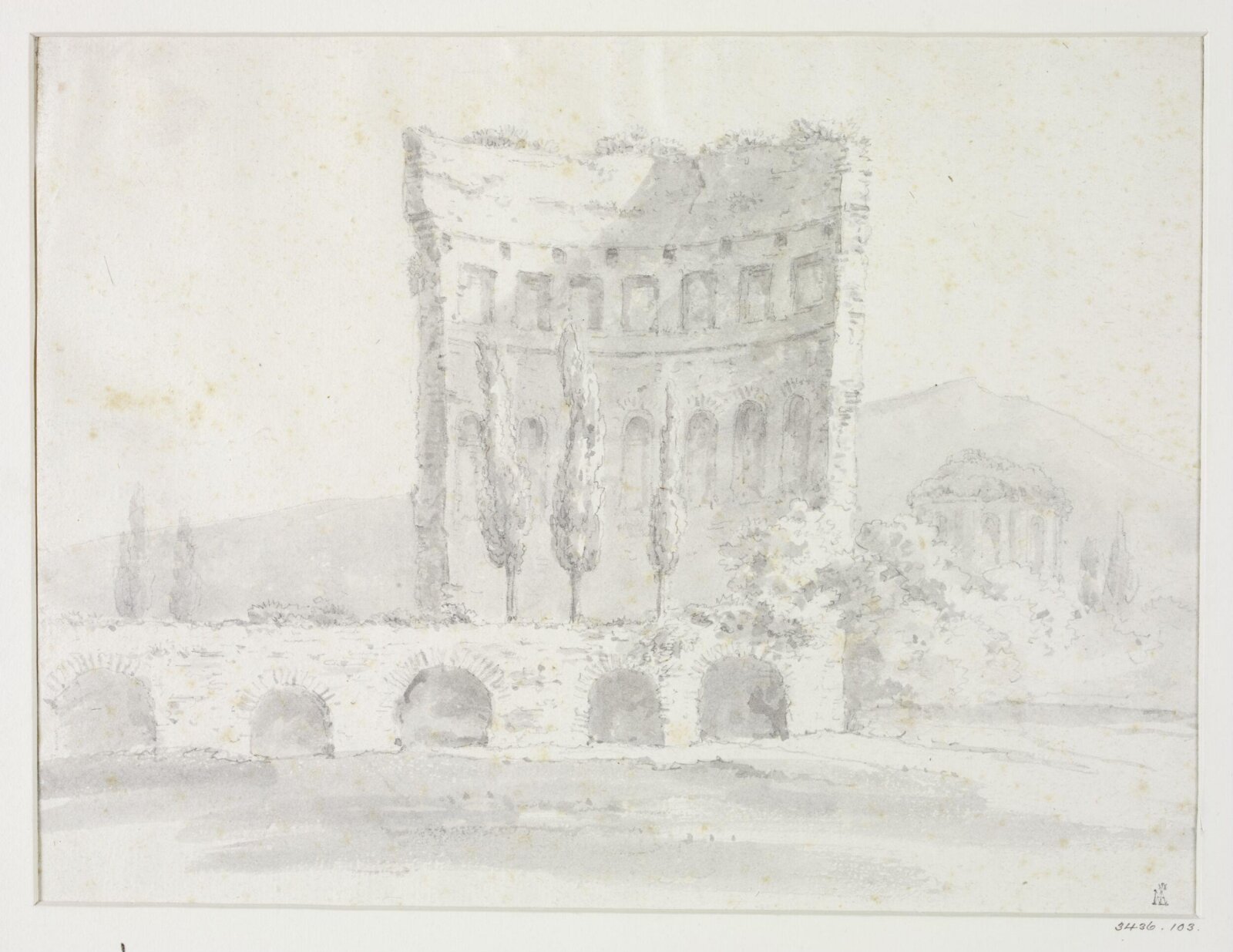 Drawing, J. Cousins, 1778-9