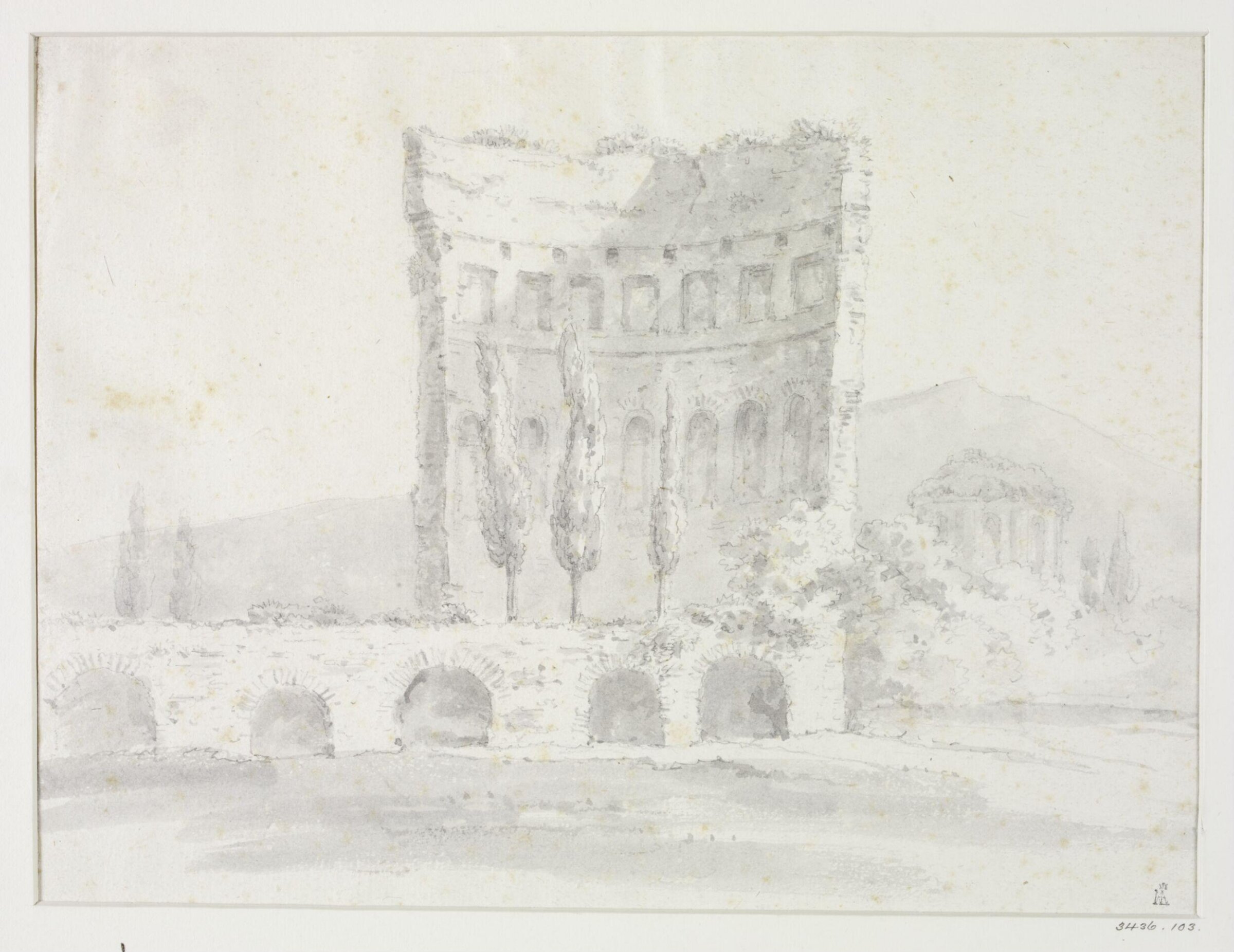 Drawing, J. Cousins, 1778-9