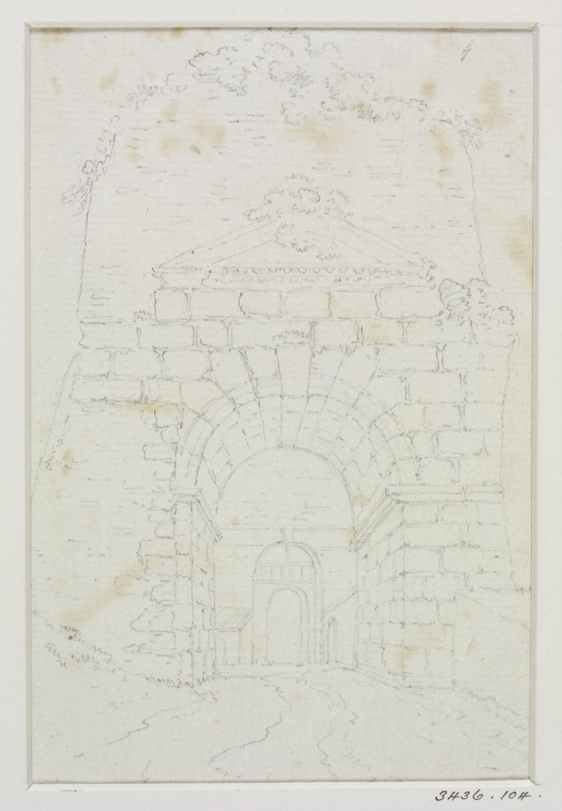 Drawing, J. Cousins, 1778-9