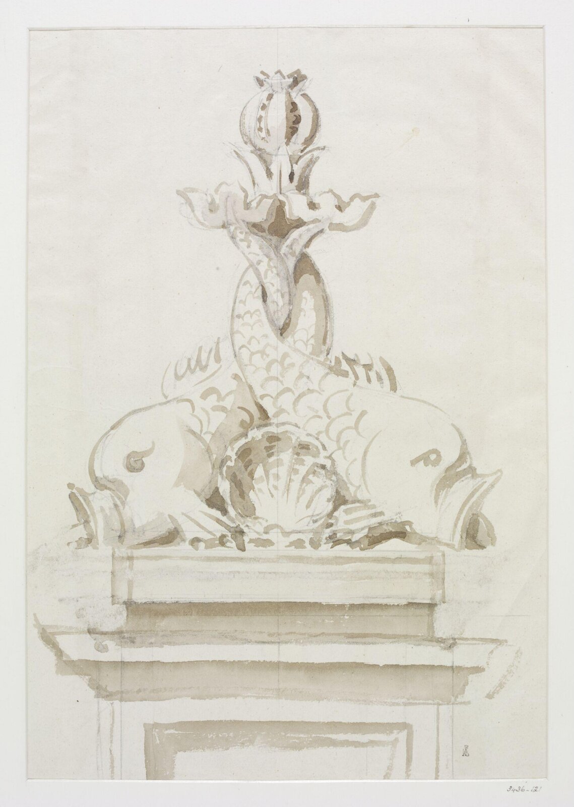 Drawing, Joseph Michael Gandy, c. 1791-1843
