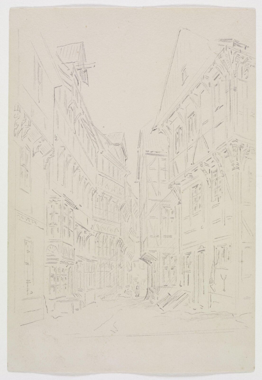 Drawing, A.W.N. Pugin, 1850