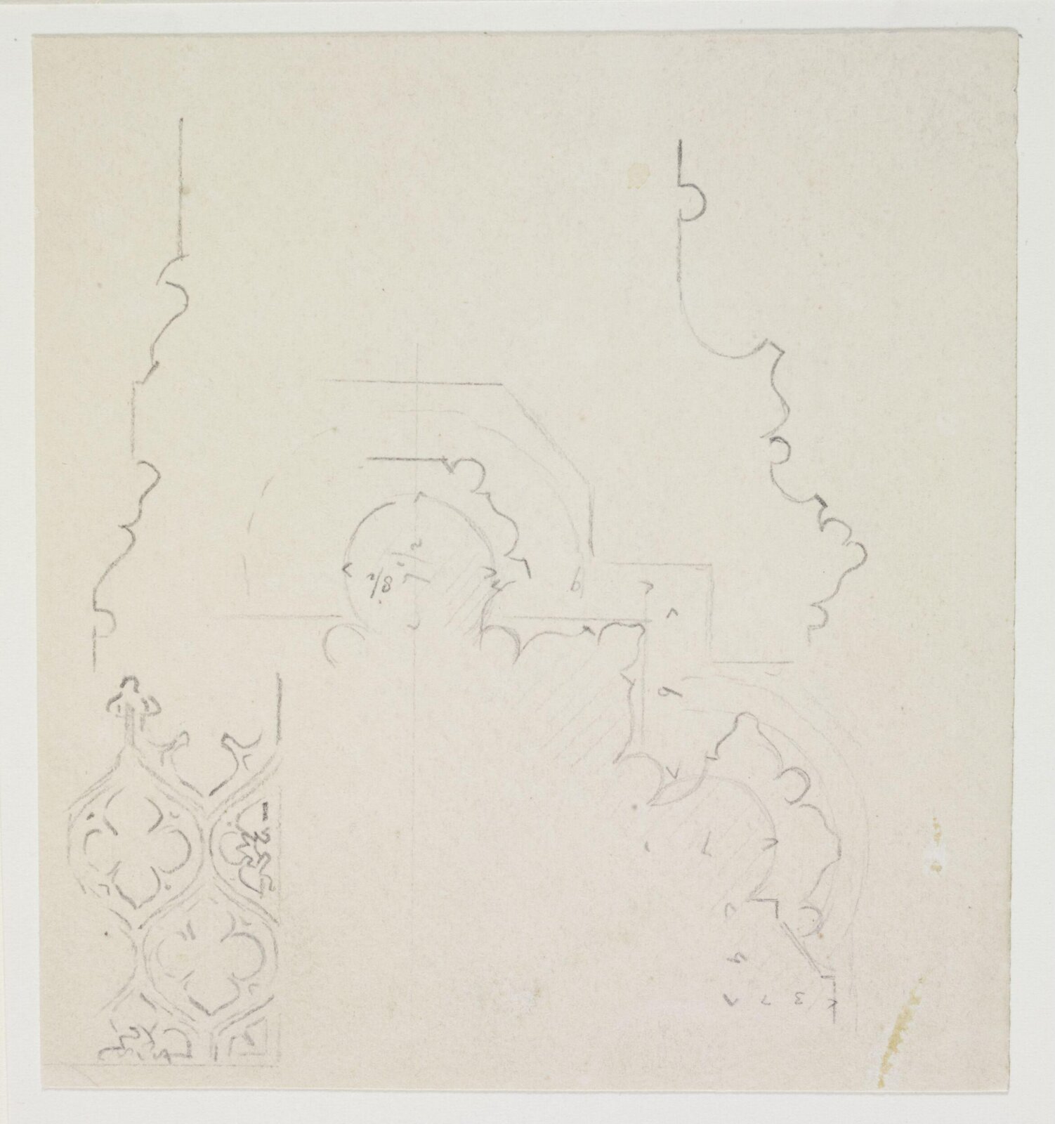 Drawing, A.W.N. Pugin