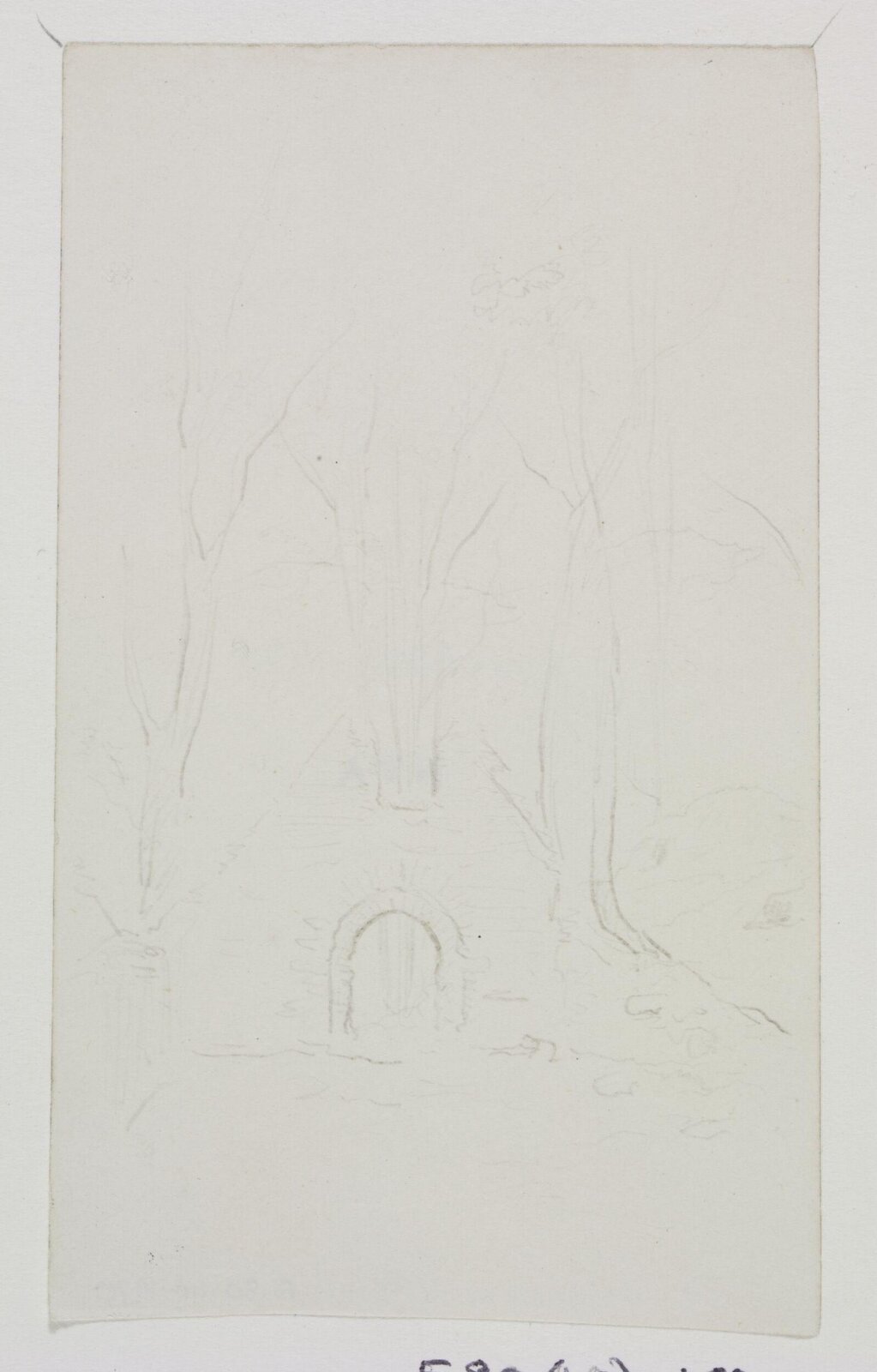 Drawing, A.W.N. Pugin, 1840-52