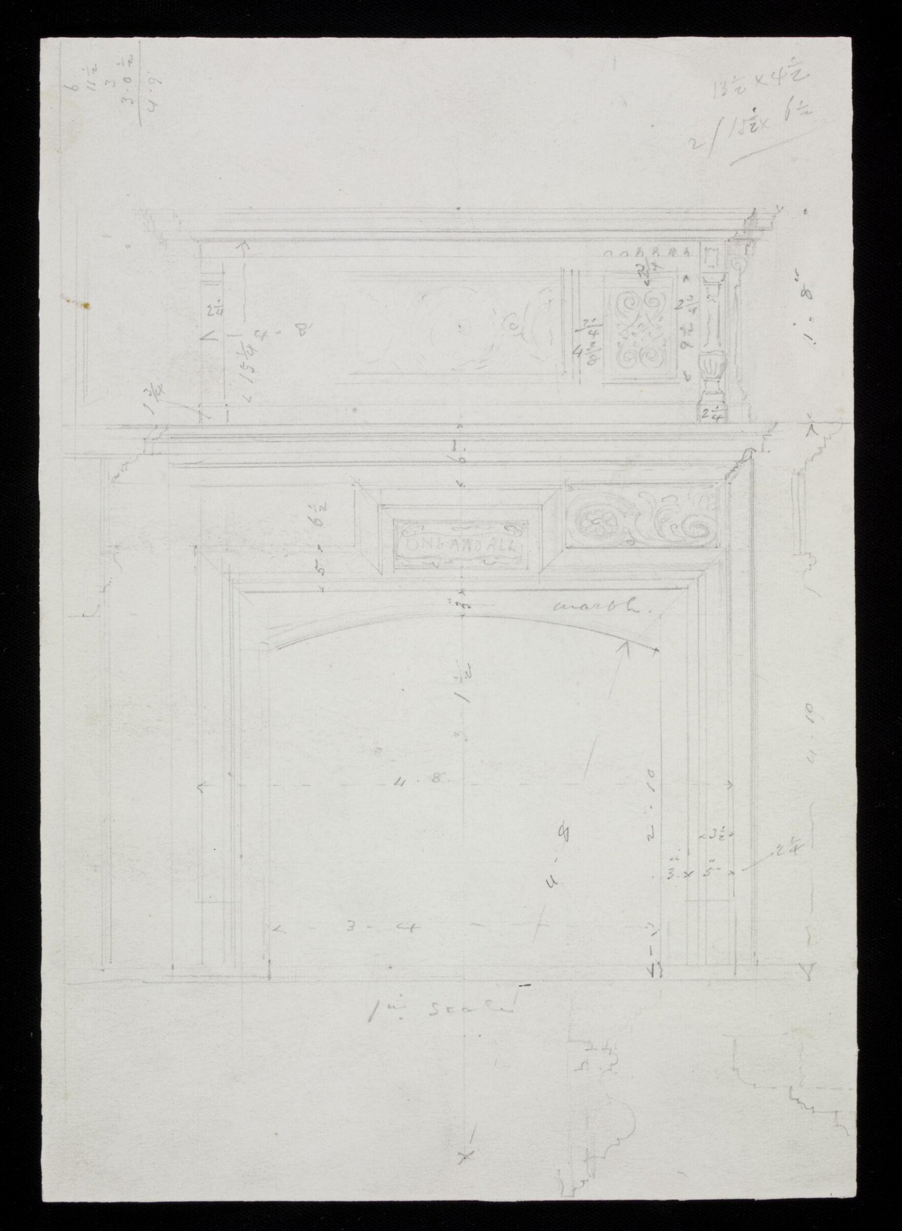 Design by J D Crace, J.D. Crace, late 19th century