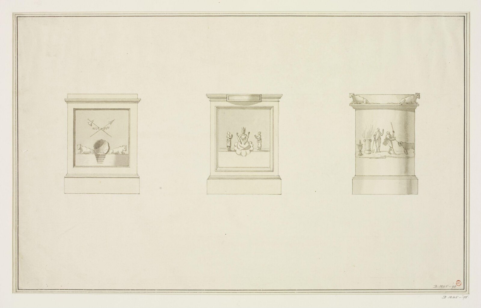 Drawing, George Wheeler, 18th century - 19th century