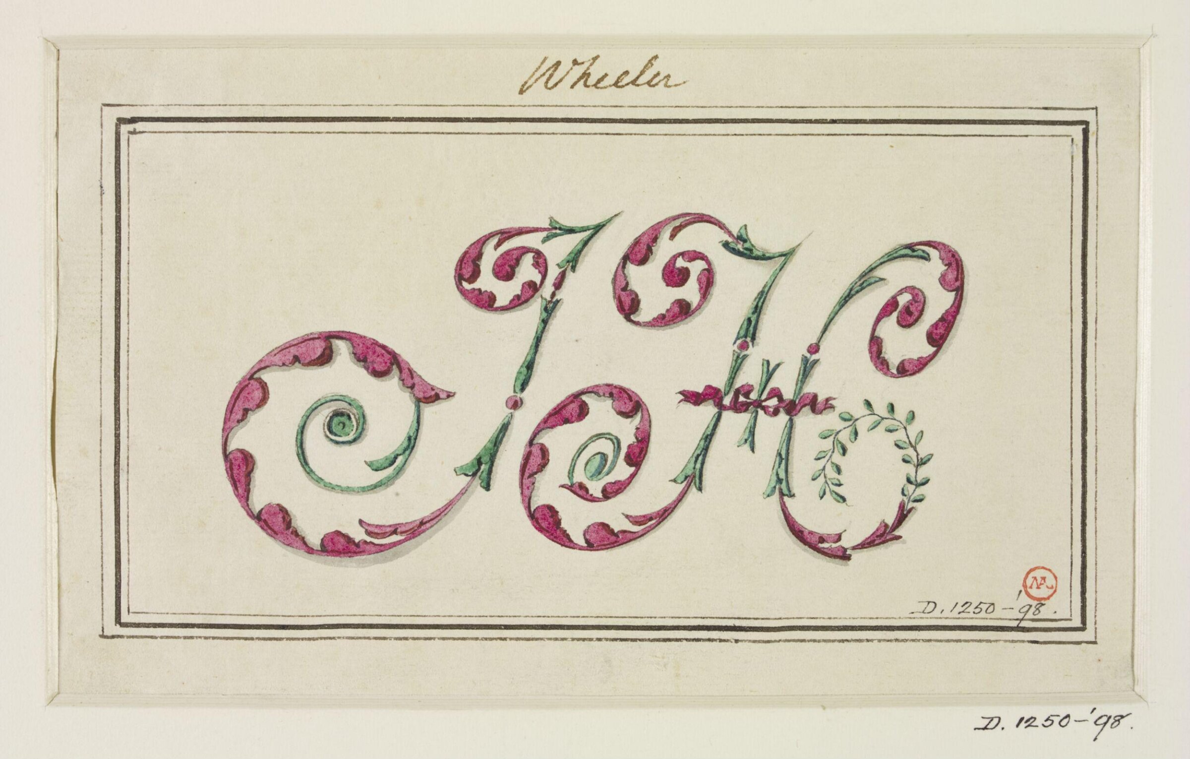 Drawing, George Wheeler, 18th century - 19th century