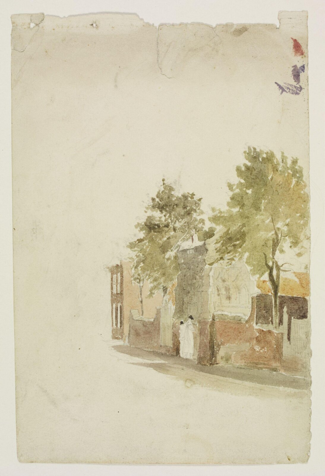 Drawing, Pugin, c.1820
