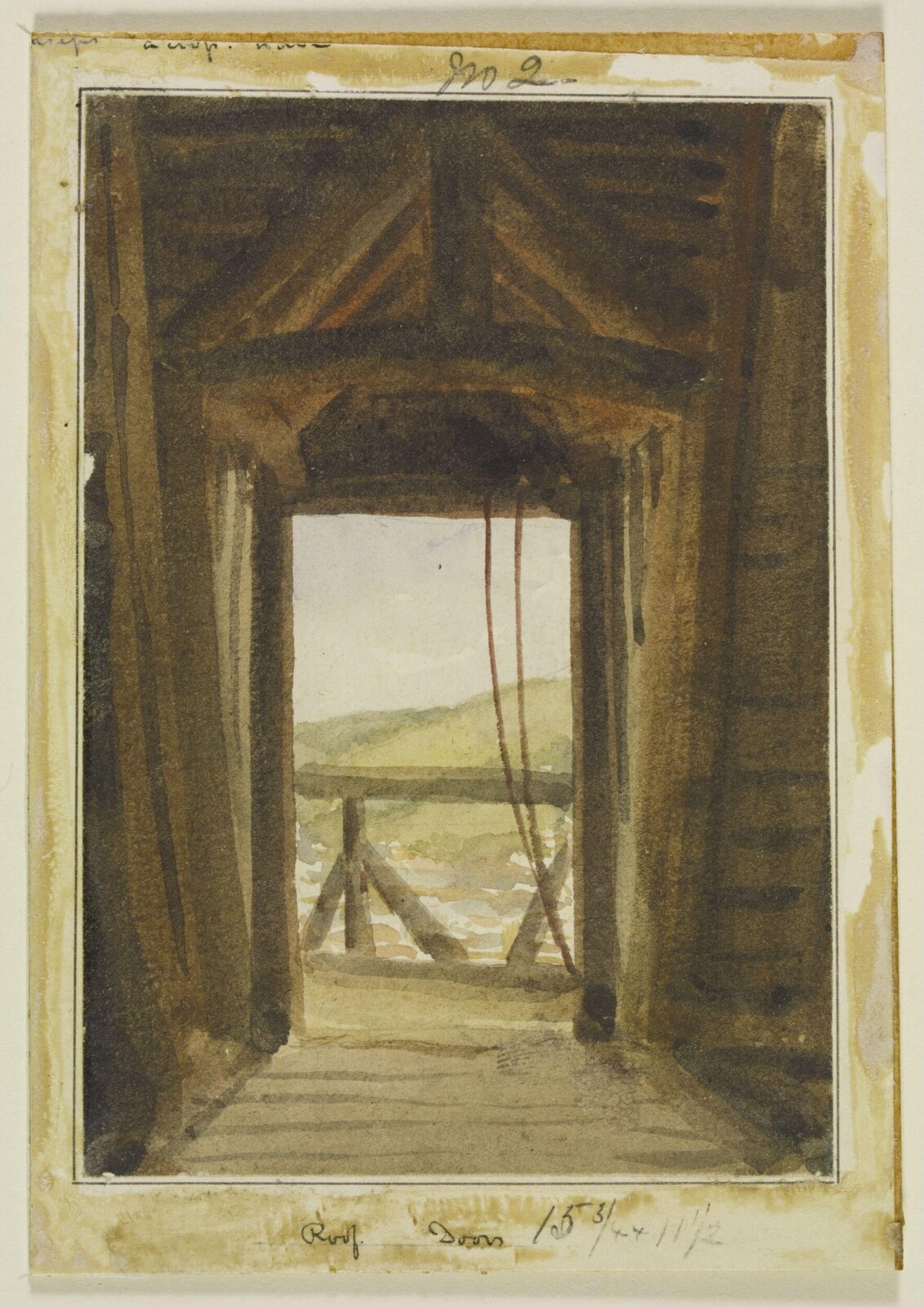 Drawing, A.W.N. Pugin, 1830-1852