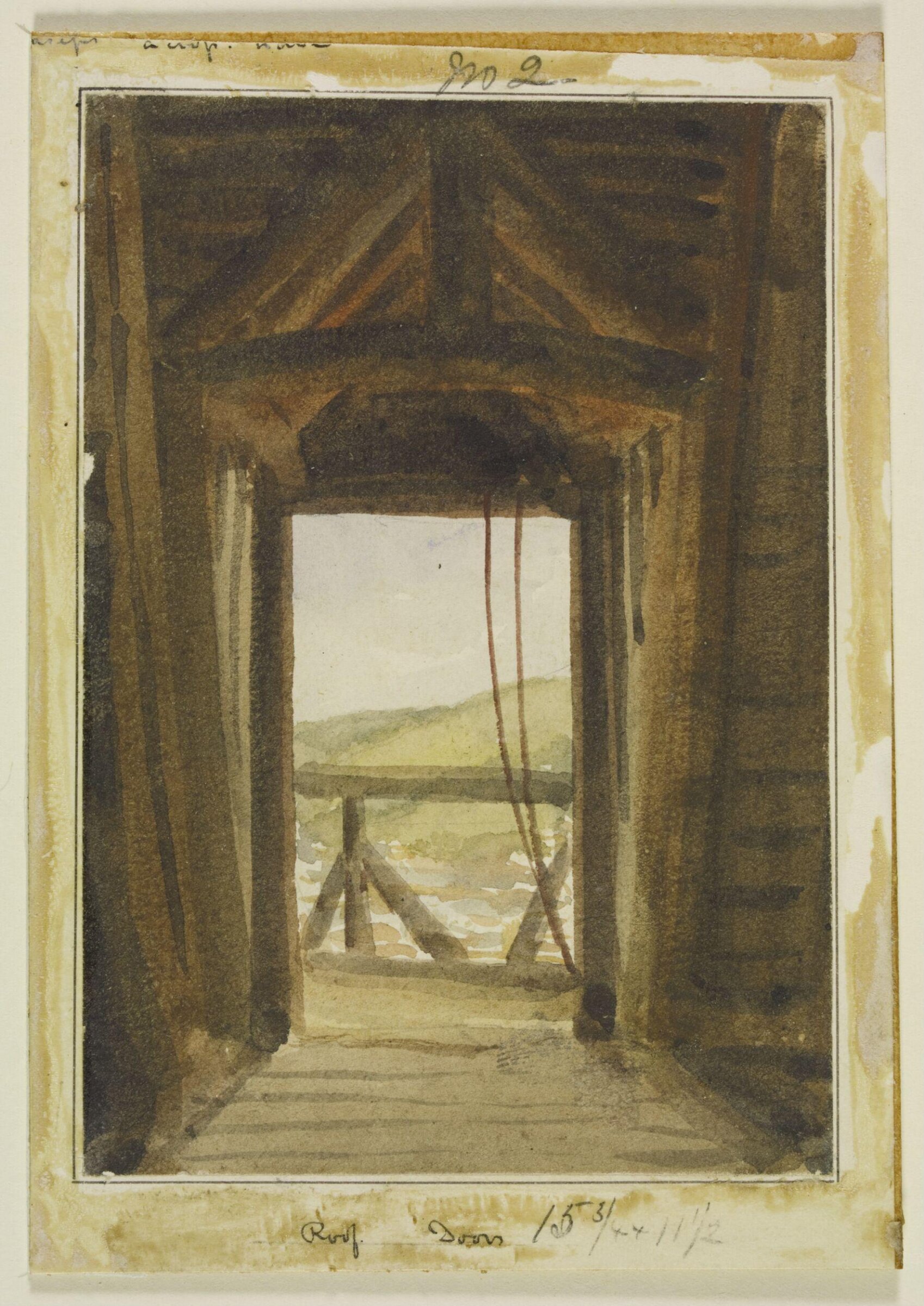 Drawing, A.W.N. Pugin, 1830-1852