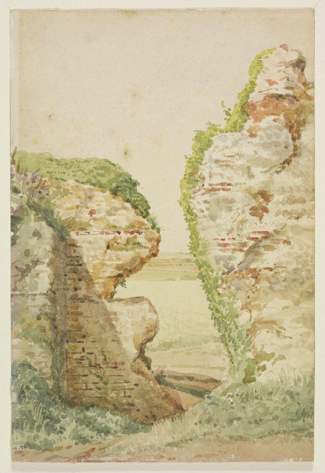 Drawing, A.W.N. Pugin, 1830-1852