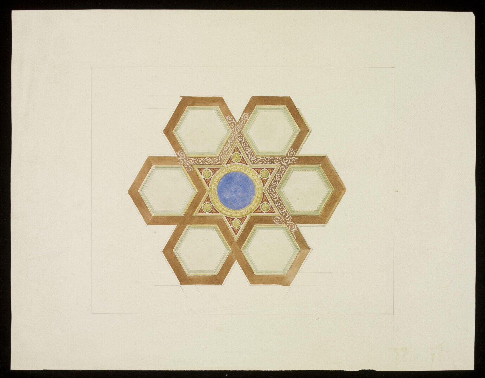 Drawing, John Gregory Crace, 1850-1880