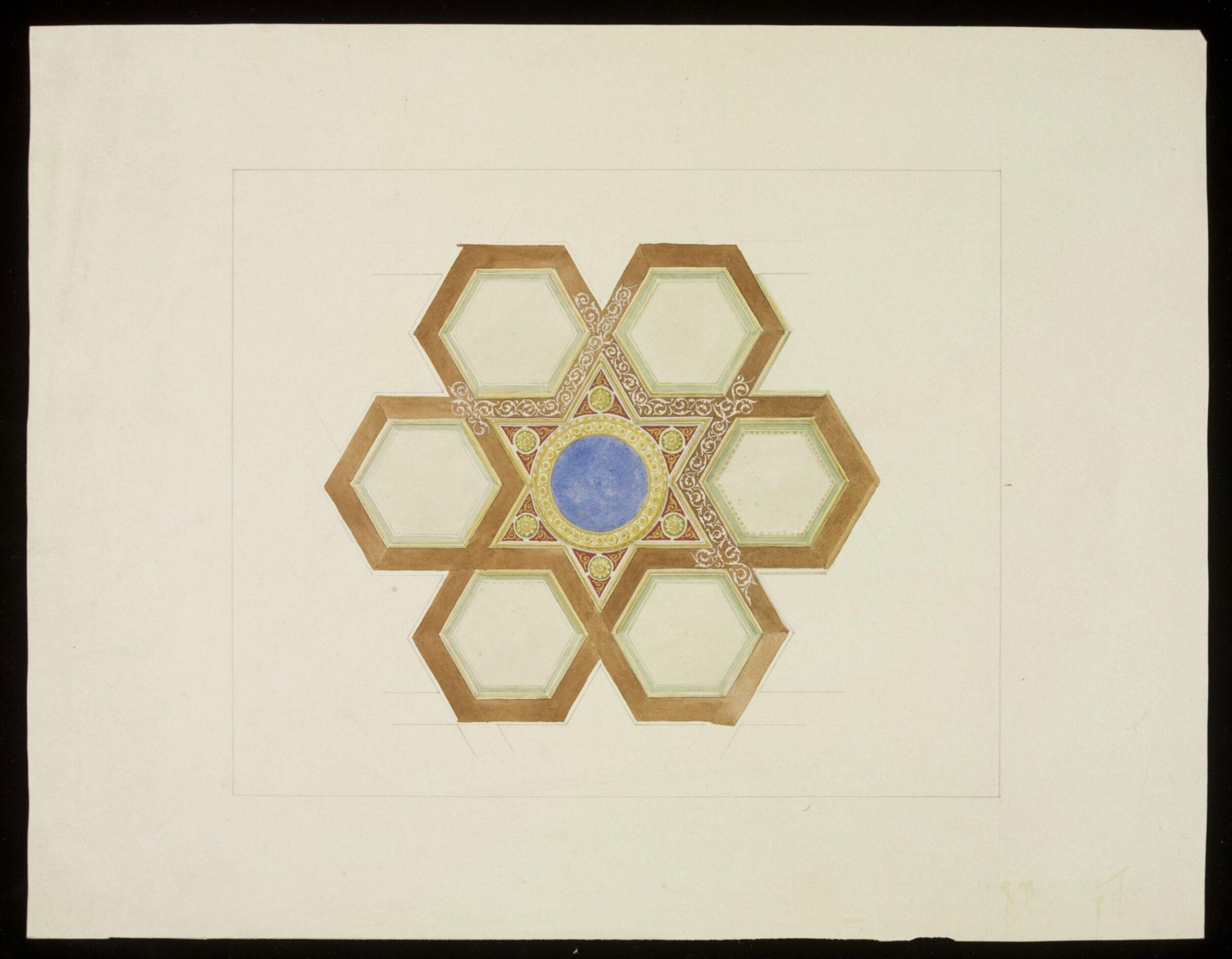 Drawing, John Gregory Crace, 1850-1880
