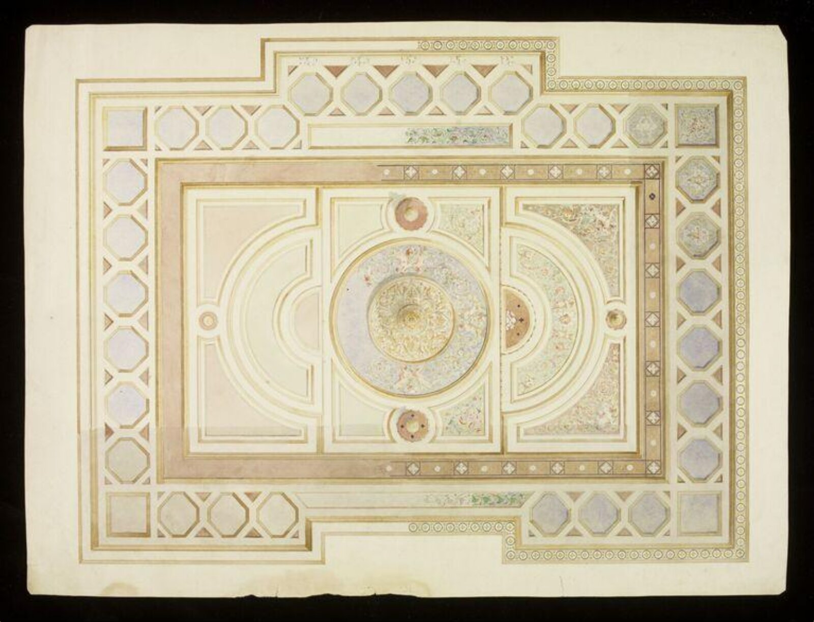 Drawing, John Gregory Crace, c. 1840
