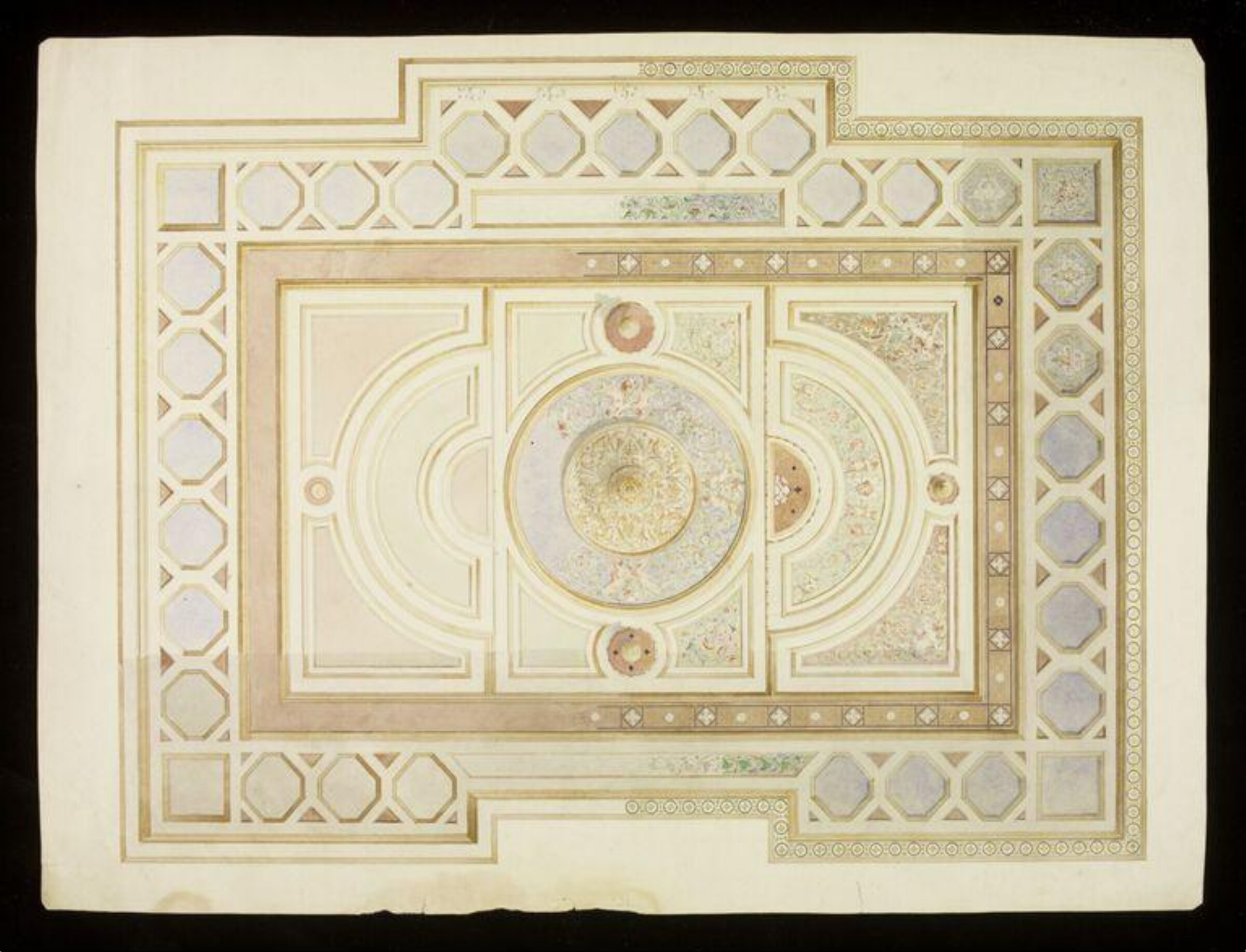 Drawing, John Gregory Crace, c. 1840