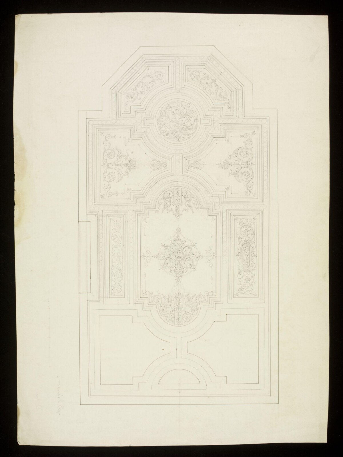 Drawing, John Gregory Crace, 1850-1880