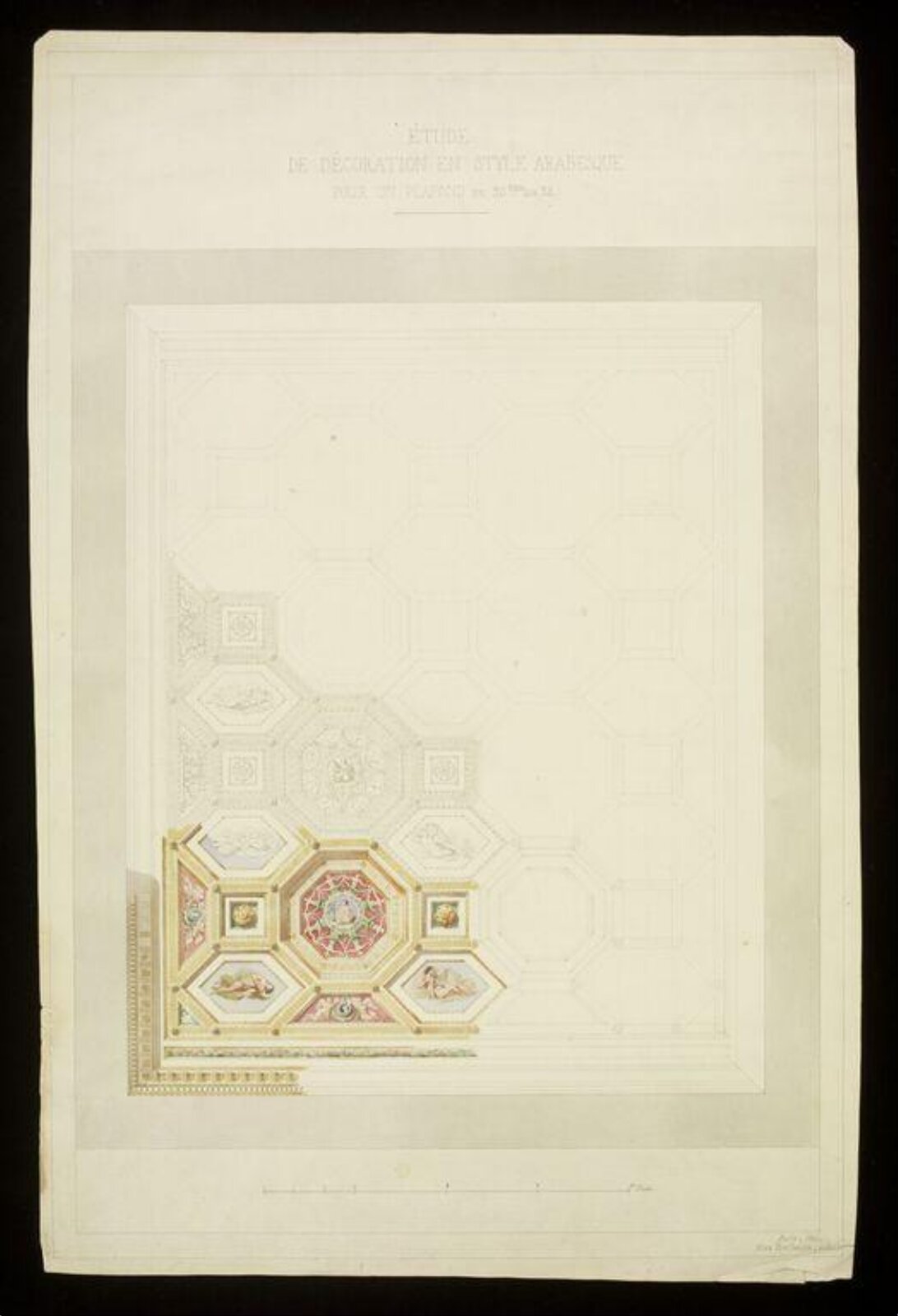 Drawing, Max Berthelin, 1841